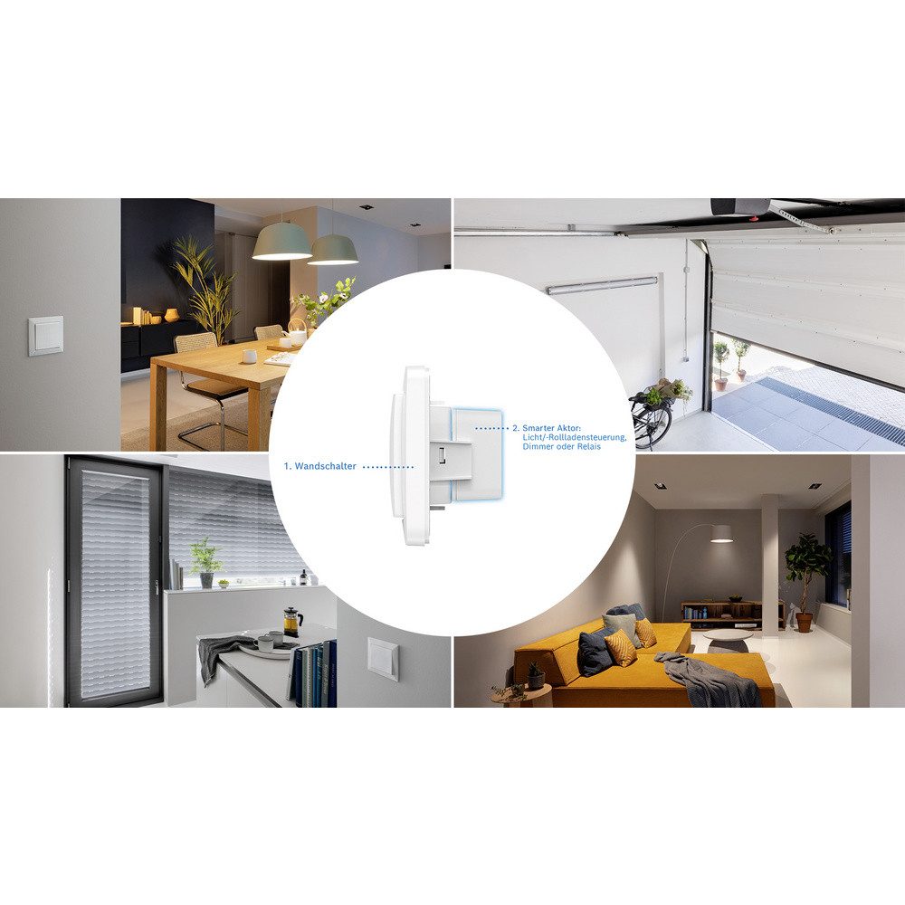 BOSCH 8750002778 Bosch Smart Home Wandschalter Smart-Home Starter-Set