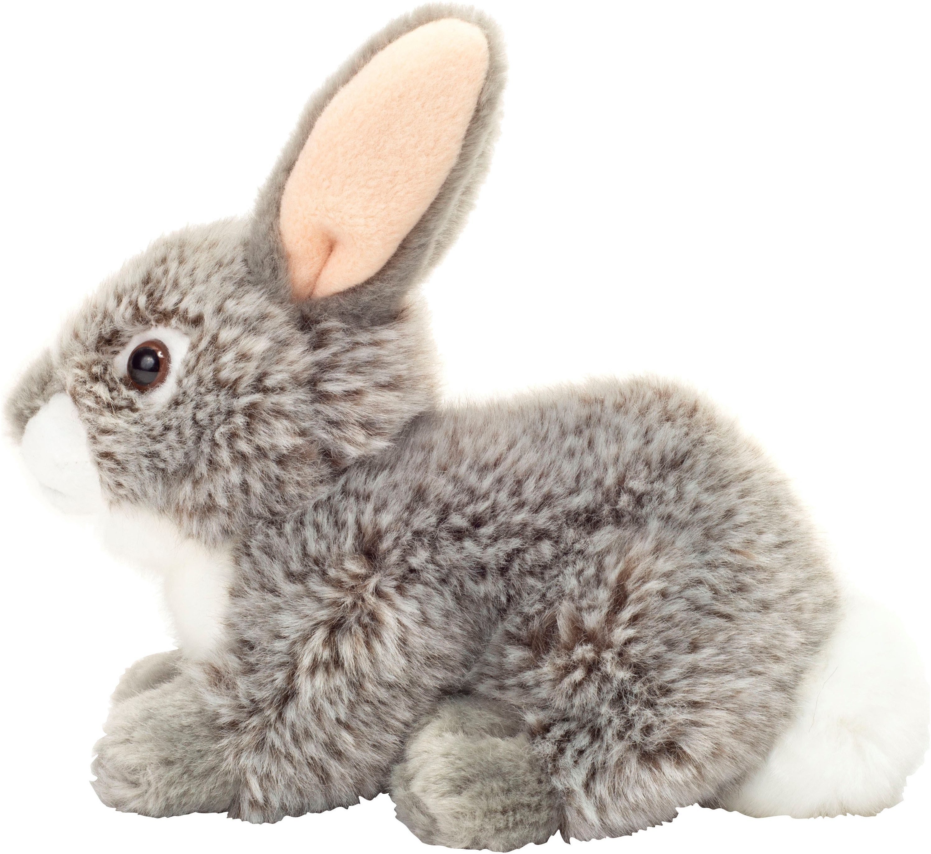 Teddy Hermann® Kuscheltier Hase sitzend grau 18 cm