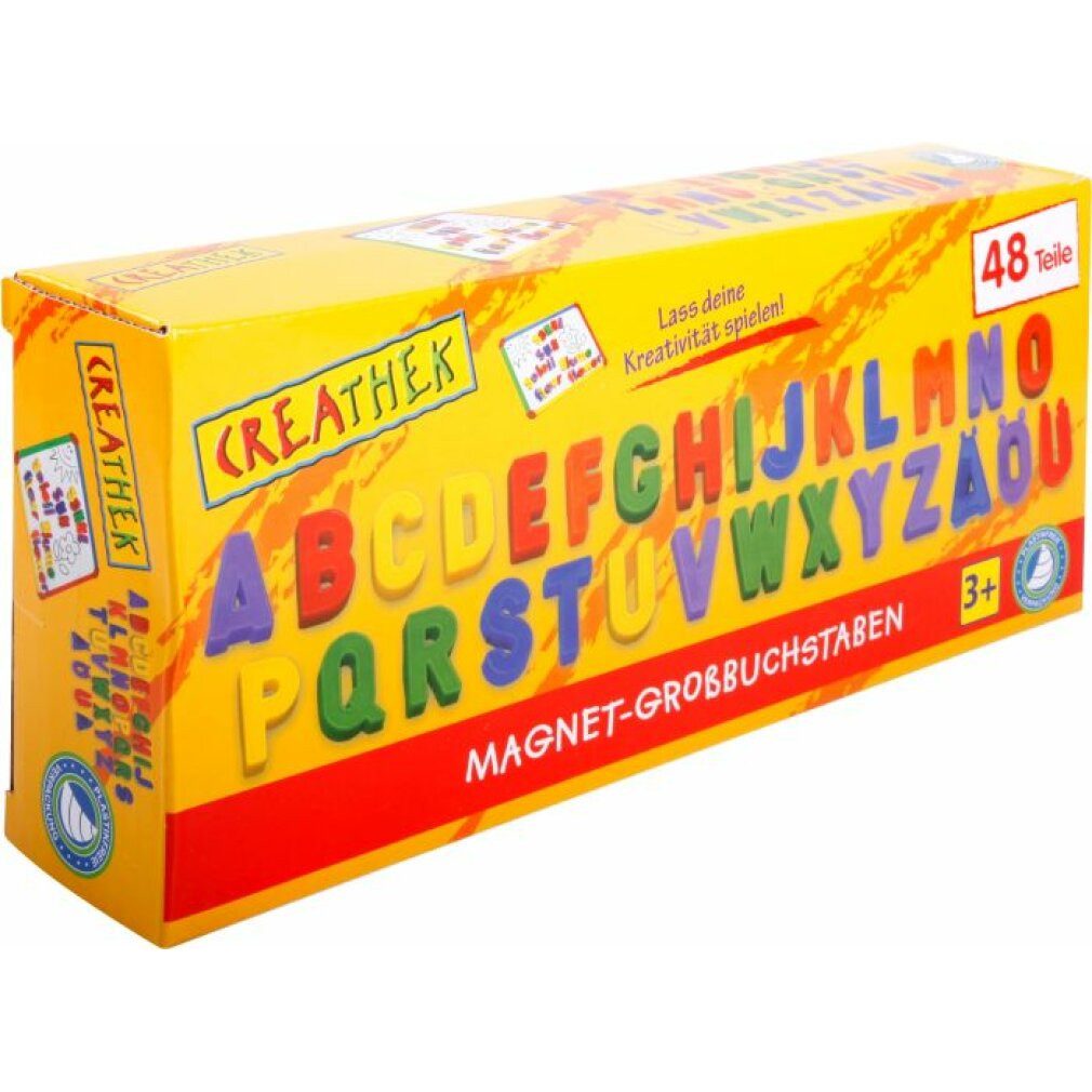 Vedes Spiel CR Magnet Großbuchstaben 48teilig