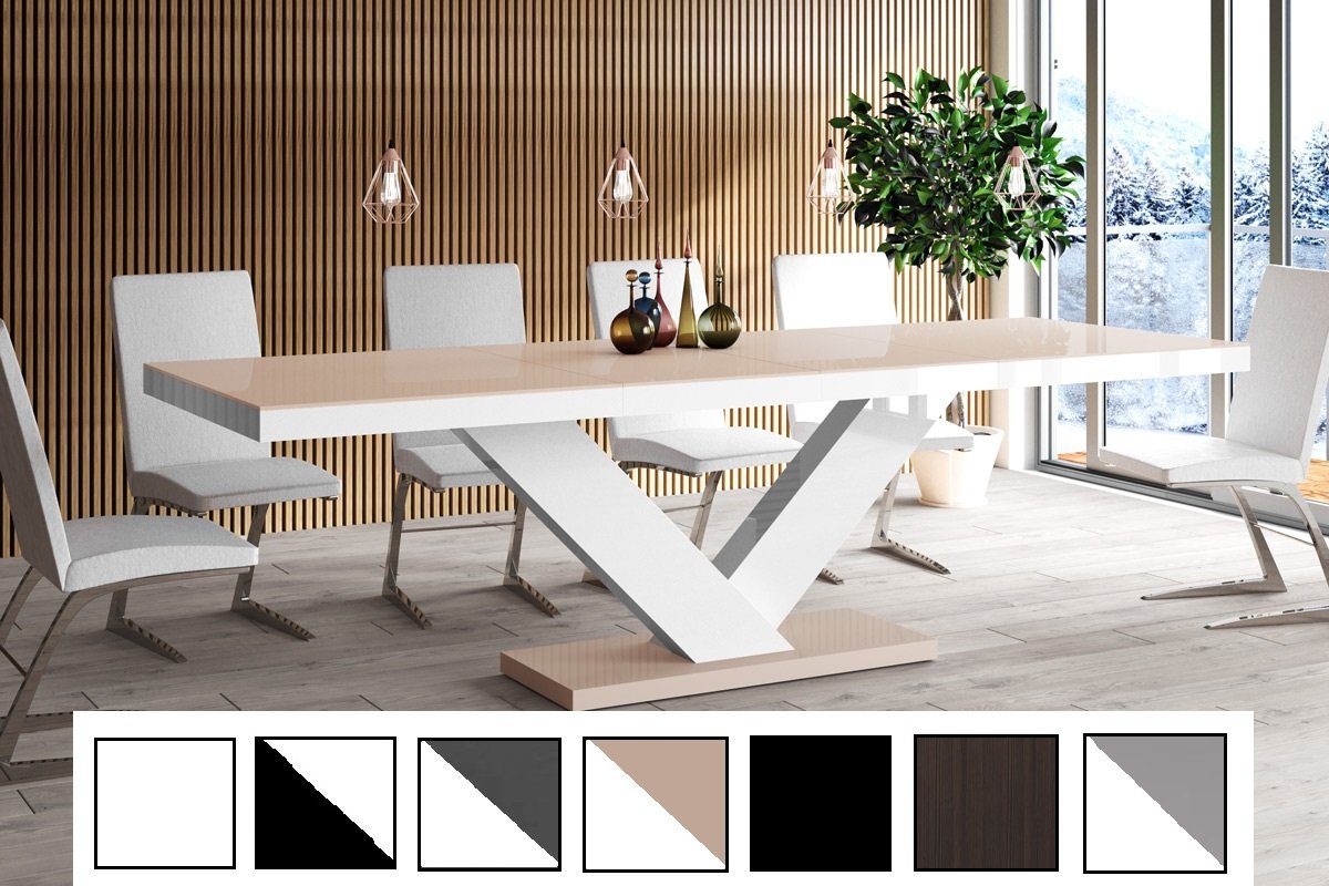 designimpex Esstisch Tisch HE-999 Cappuccino / günstig online kaufen