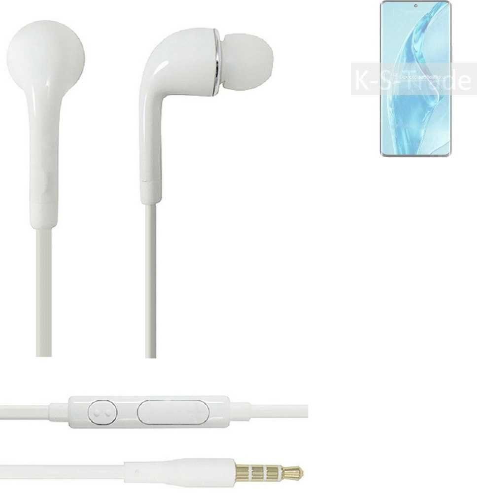 3,5mm) K-S-Trade für u In-Ear-Kopfhörer Lautstärkeregler Utra weiß (Kopfhörer mit Mikrofon Xiaomi Headset 12S