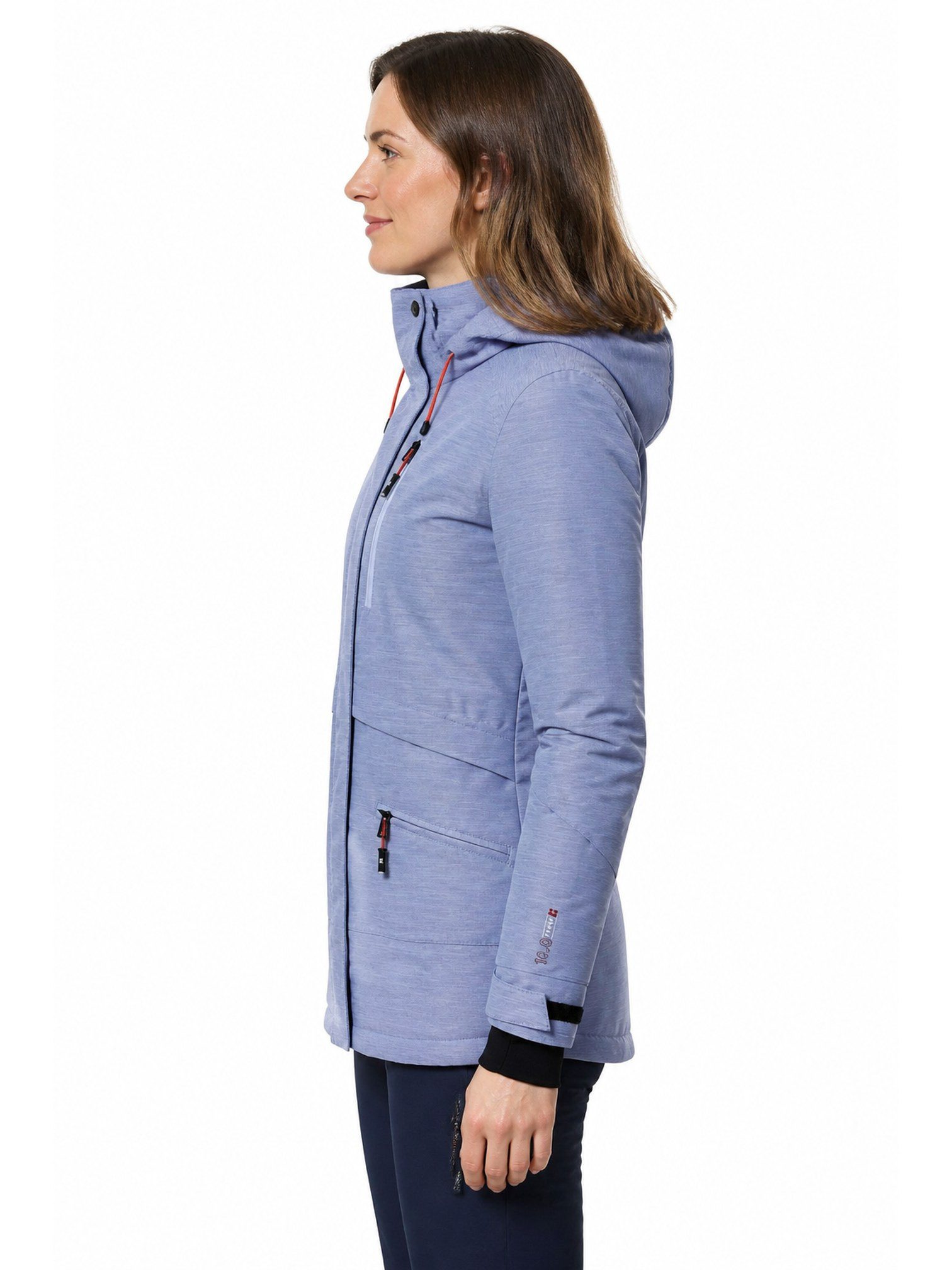 Killtec Skijacke KSW 110 WMN SKI JCKT CS Damen Winterjacke, Funktionsjacke viele praktische Taschen – Bild 3 von 5