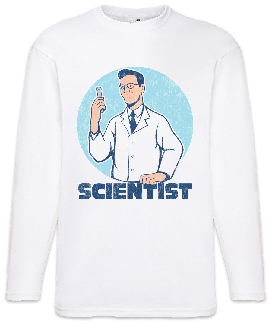 Langarmshirt Scientist IV Langarm T-Shirt Wissenschaft Wissenschaftler Professor