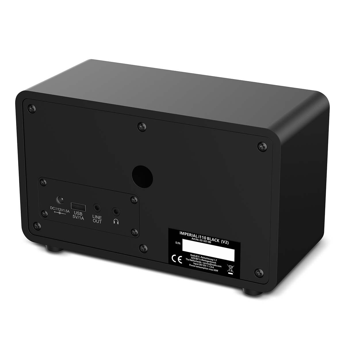 IMPERIAL 22-321-00 Radio (Internet Radio,Tabelle Radio, 10 W, Wi-Fi, Bluetooth, UPnP/DLNA Streaming, für flexiblen Musikgenuss)