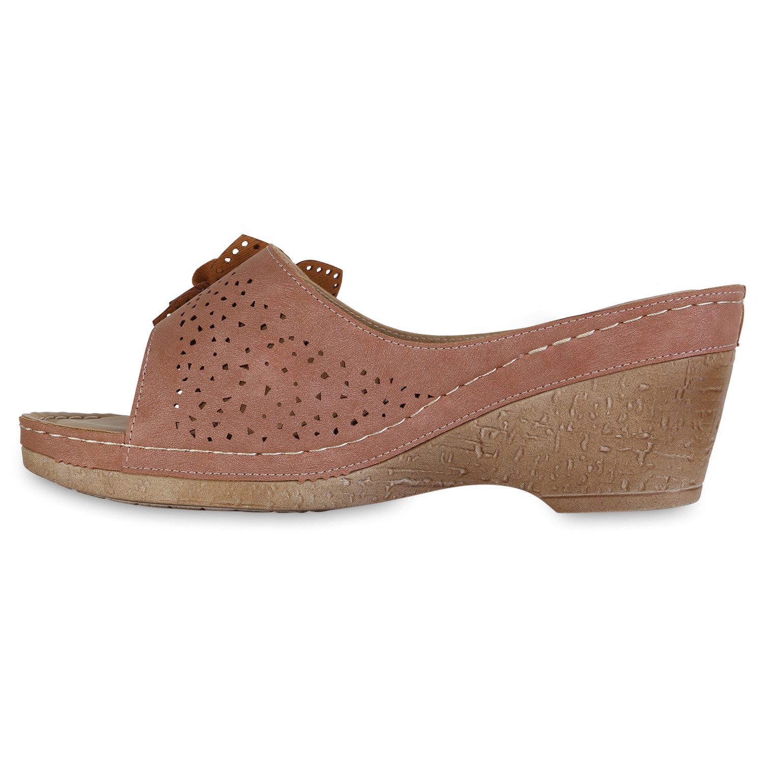 VAN HILL 841616 Sandalette Damen Pantoletten günstig online kaufen