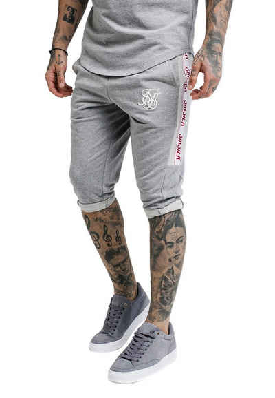 Siksilk Shorts SikSilk Herren Shorts PERFORMANCE SHORTS SS-13765 Grey Marl