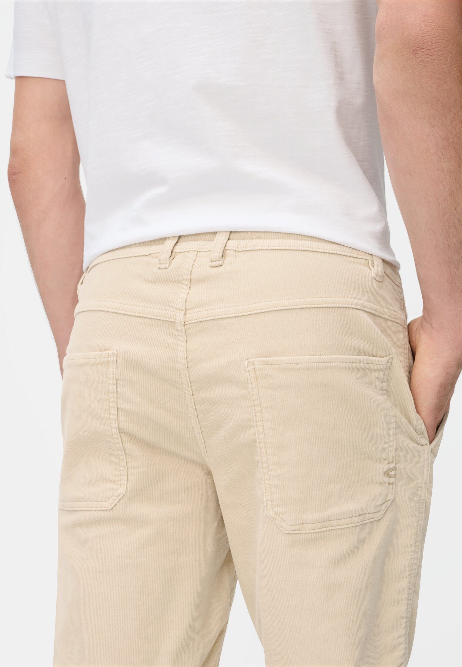 camel active Shorts Relaxed Fit Shorts aus Baumwoll-Polyester-Mix günstig online kaufen