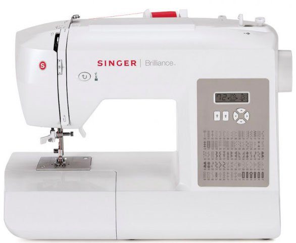 Singer Computer-Nähmaschine Brilliance 6180, 80 Programme
