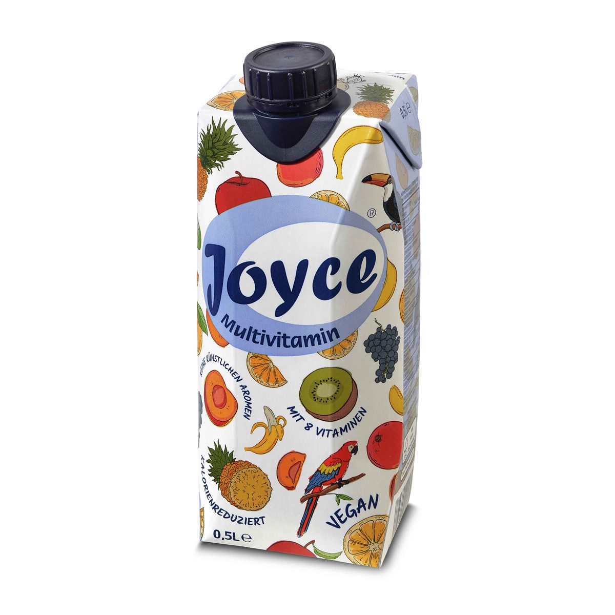 Joyce Saft, Joyce Multivitamin Drink Mehrfruchtsaftgetränk mit Fruchtmark 500ml