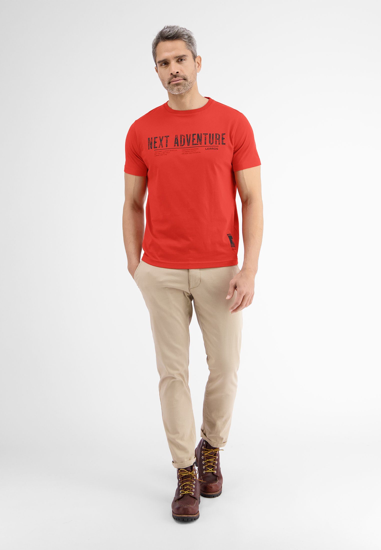 RED LAVA T-Shirt Adventure* T-Shirt LERROS LERROS *Next