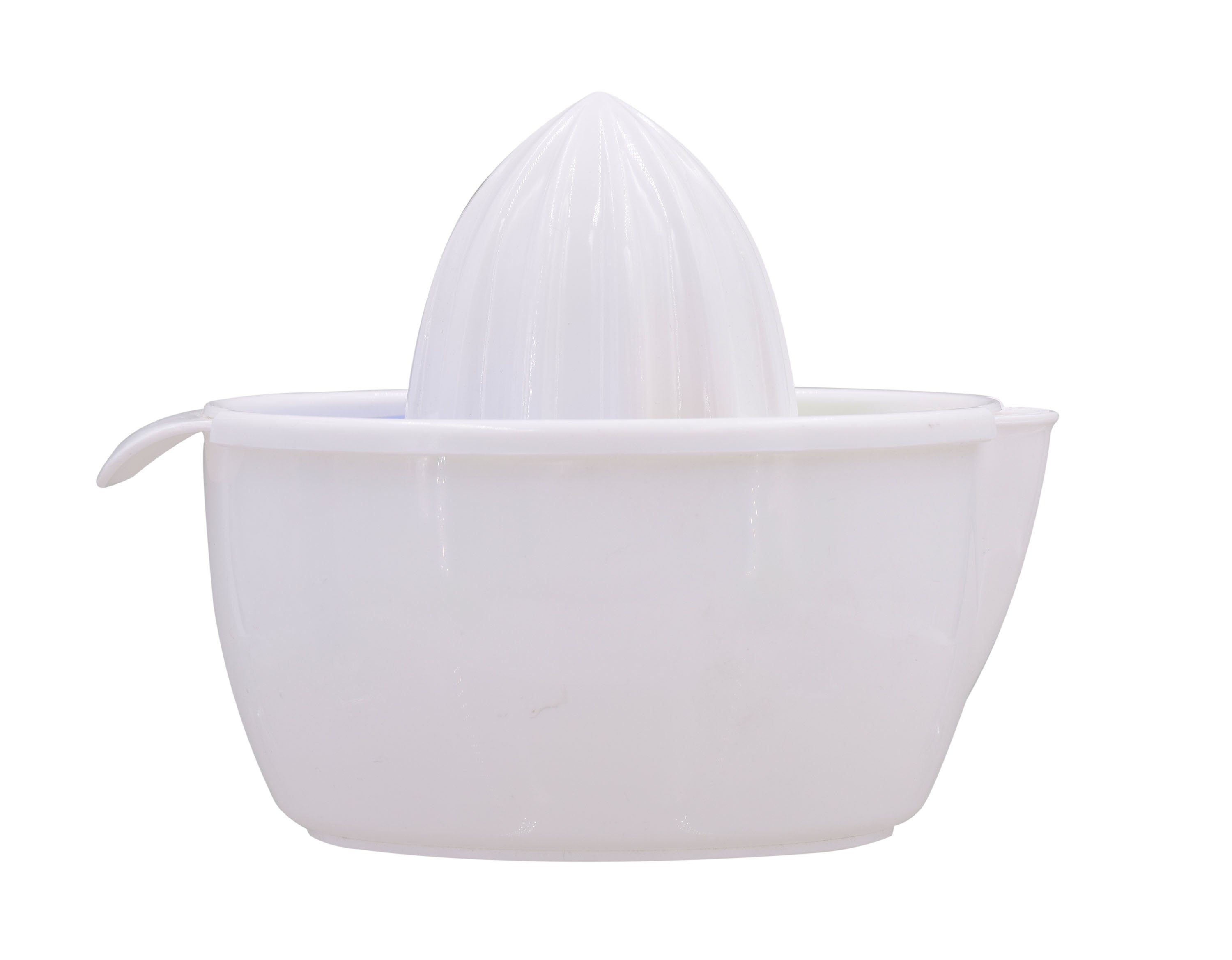 Zitruspresse Fruchtpresse weiß Bio-Kunststoff