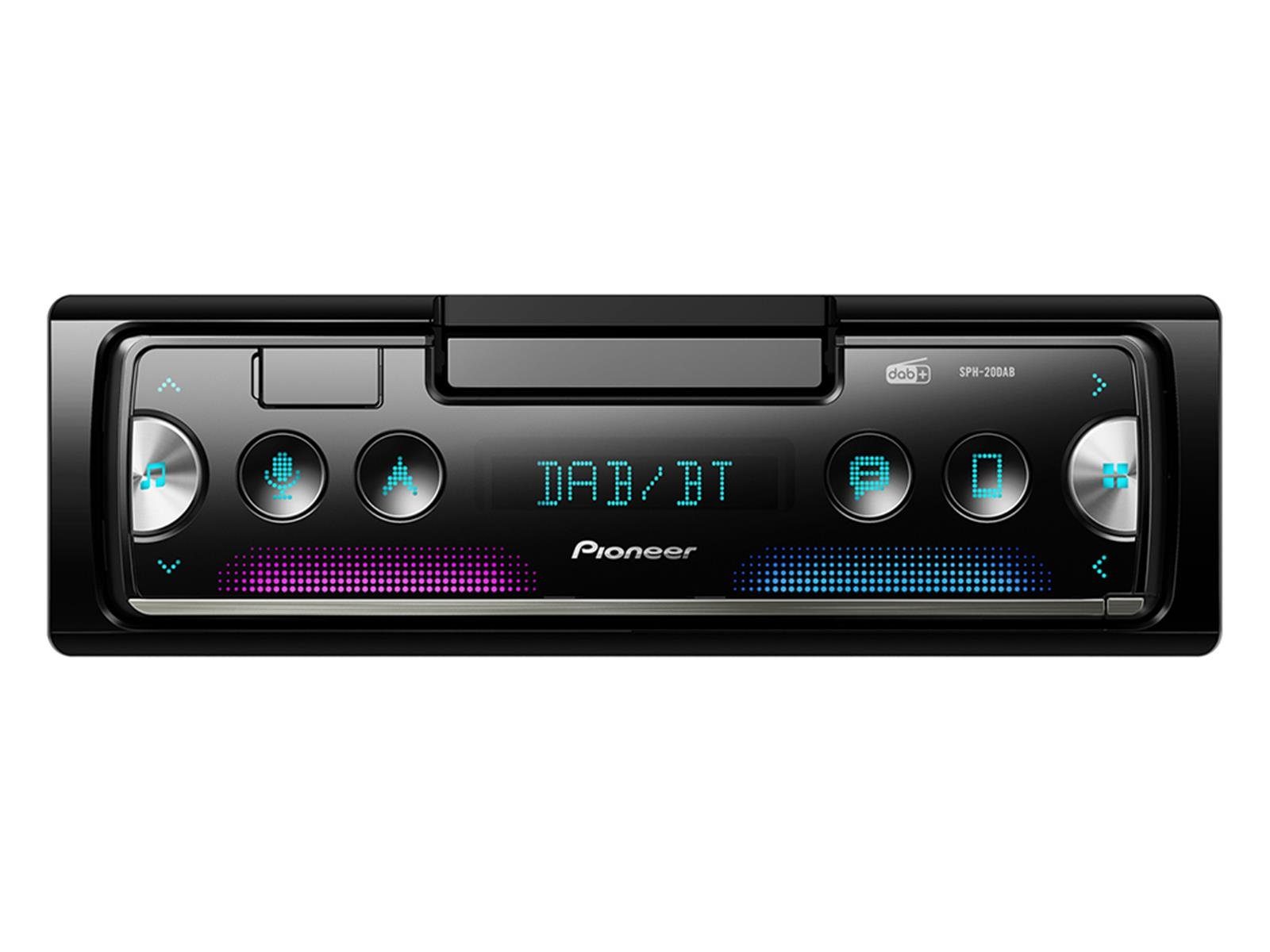 Pioneer MVH-S520DAB Autoradio DAB+ Tuner, Bluetooth®- Freisprecheinrichtung, AppRadio
