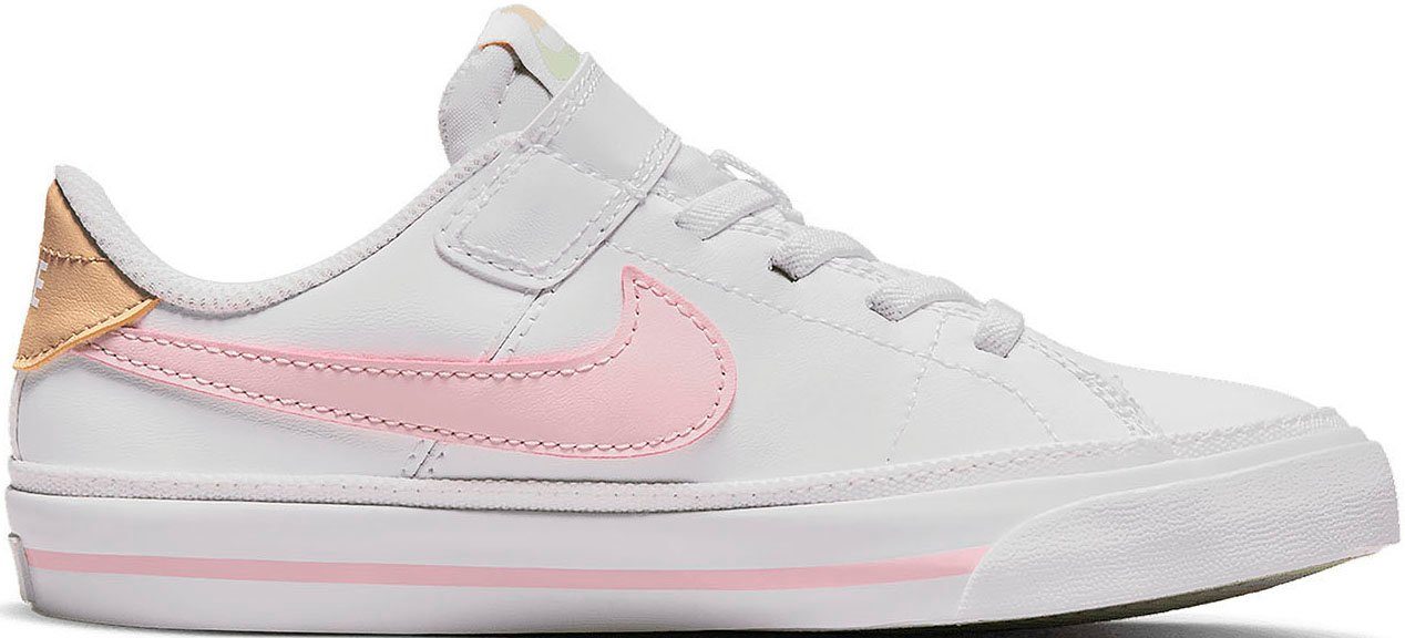 Nike Sportswear COURT LEGACY (PS) weiß-rosa Sneaker
