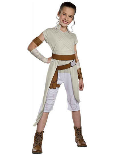 Rubie´s Kostüm Star Wars 9 Rey Kostüm für Kinder Basic, Kinderkostüm der Heldin aus 'Der Aufstieg Skywalkers'