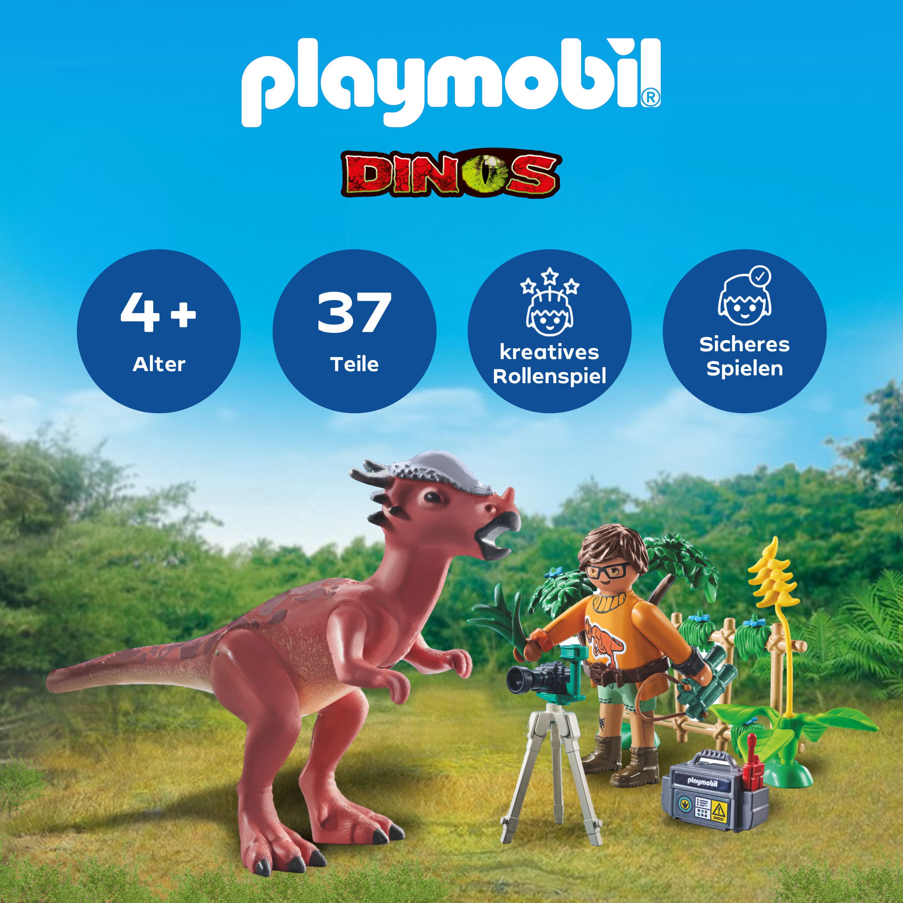Playmobil® Stygimoloch-Beobachtung (71822), Playmobil Dinos Konstruktions-S günstig online kaufen