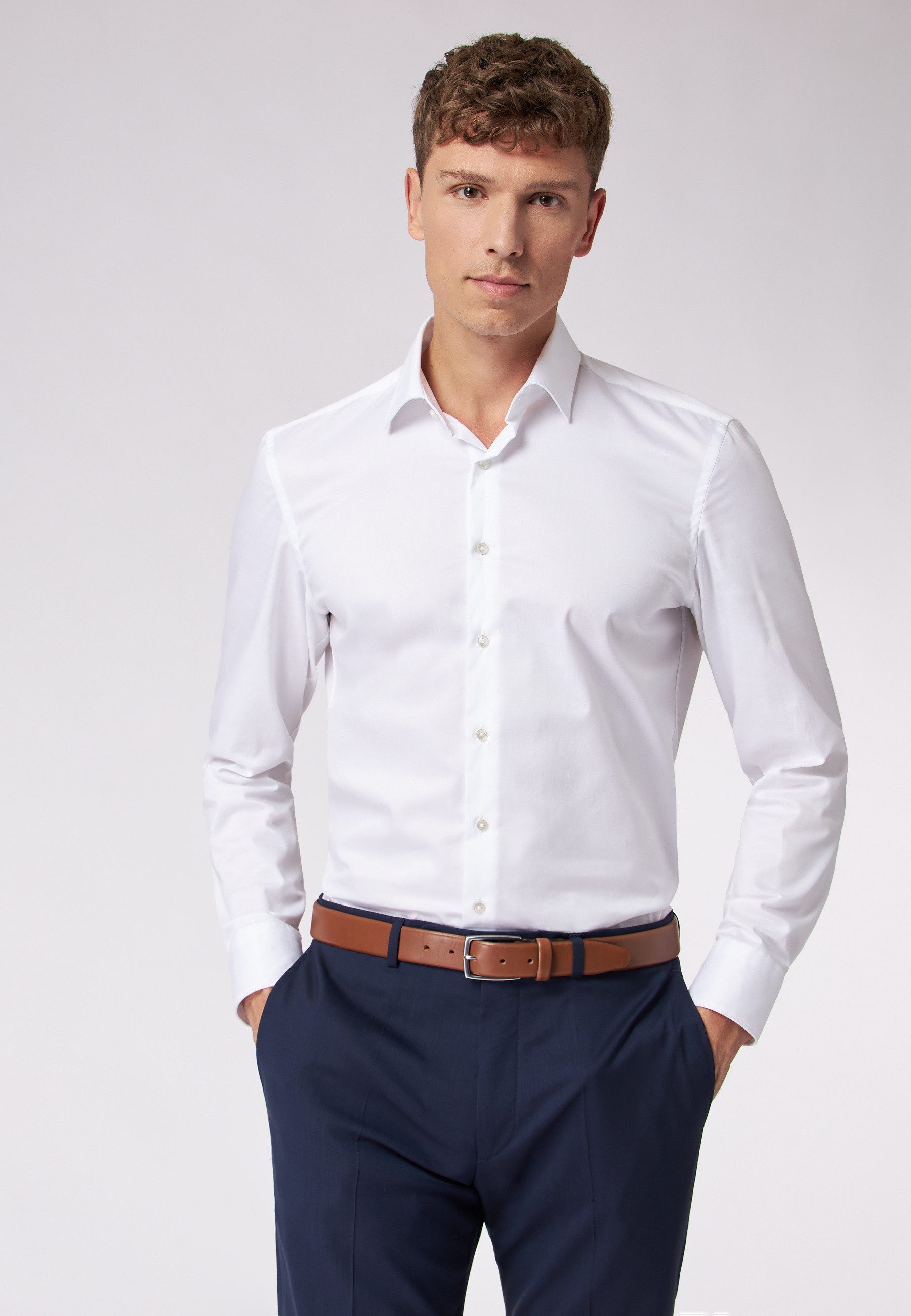 Roy Robson Ledergürtel Eleganter Business Ledergürtel mit modernem Design