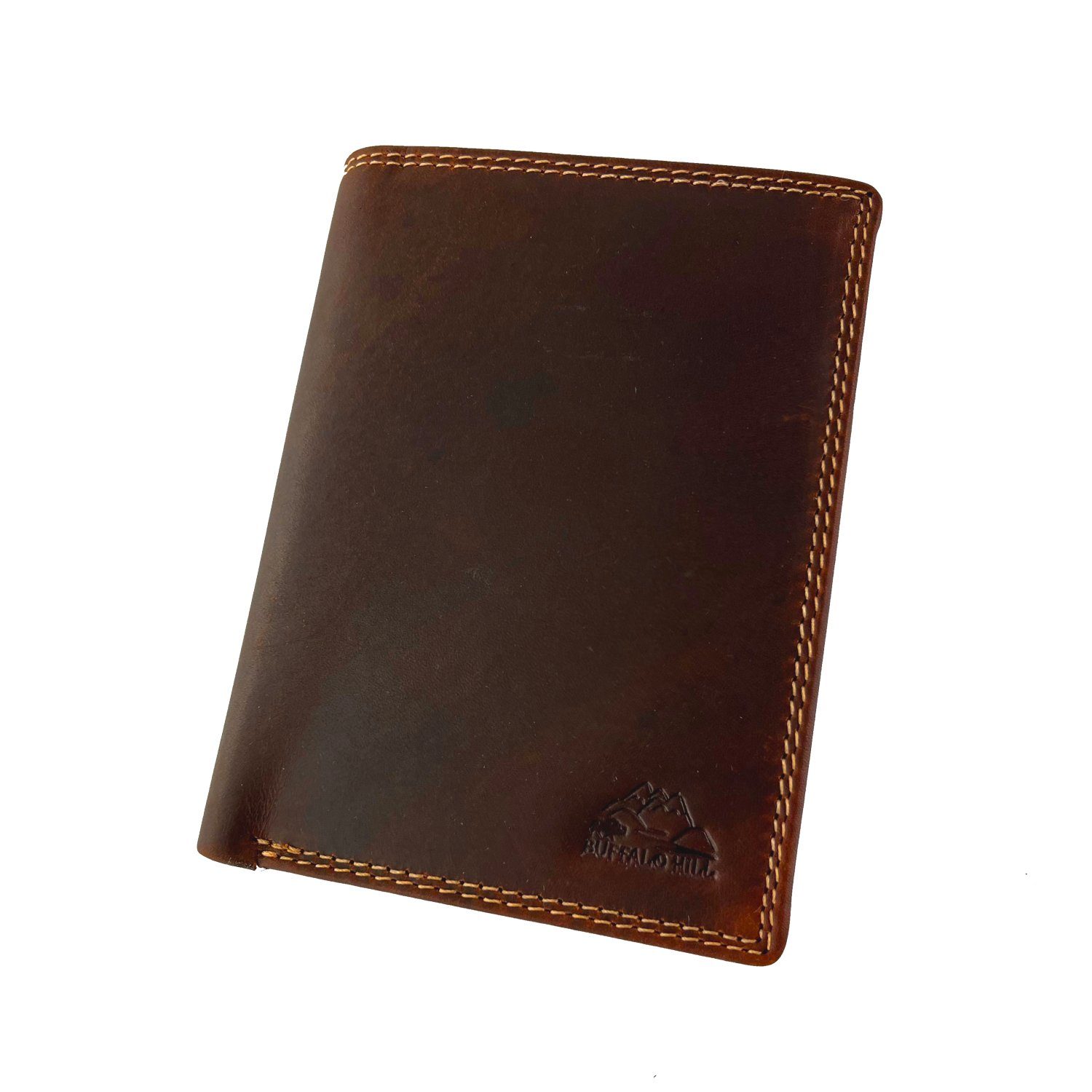 Buffalo Hill Geldbörse 2751 Wiener Schachtel Hochformat, echt Leder günstig online kaufen