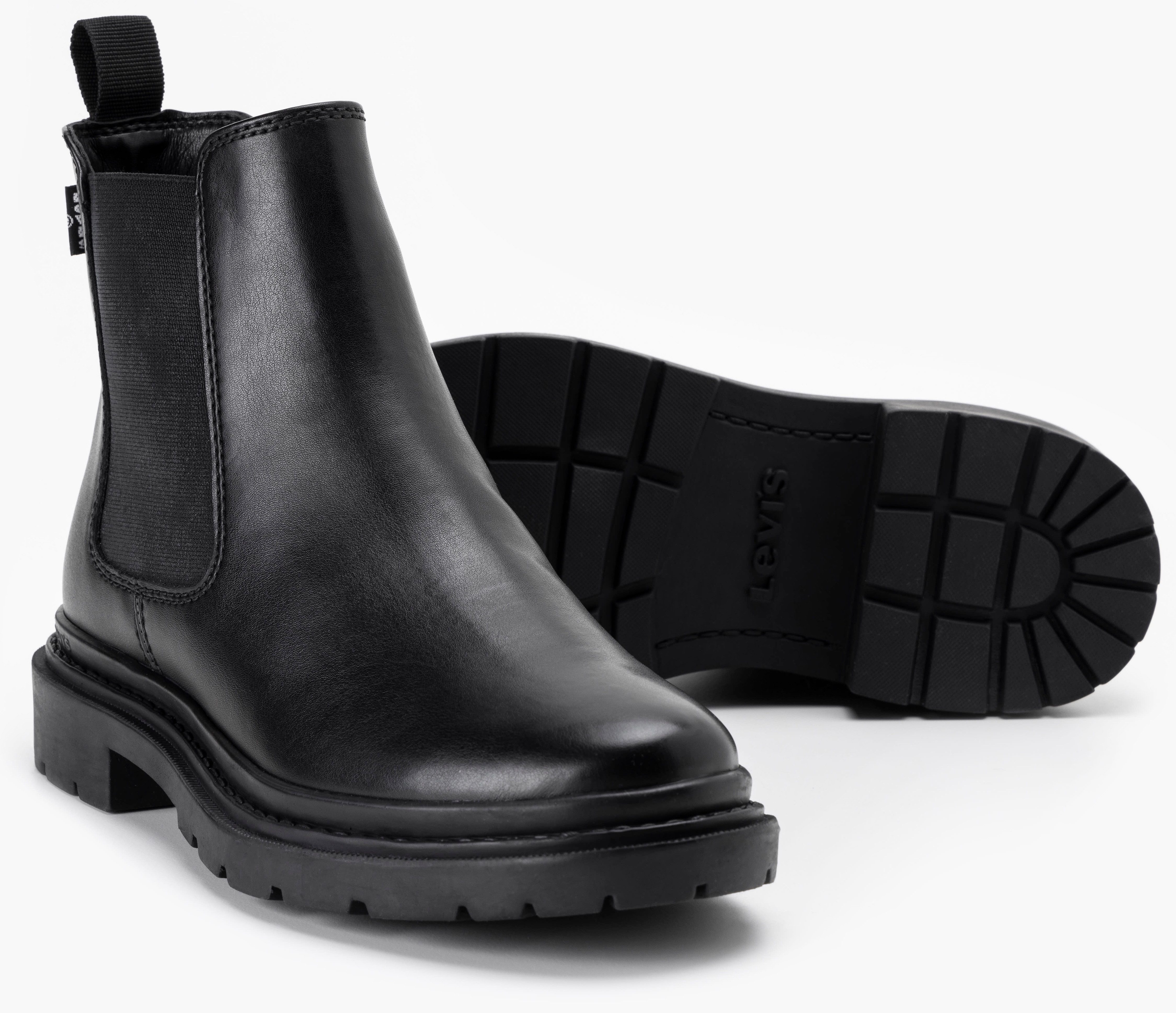 Levi's® TROOPER CHELSEA Chelseaboots, Blockabsatz, Stiefelette, günstig online kaufen