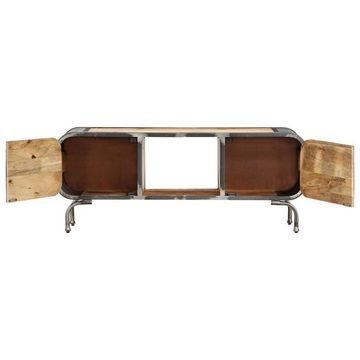 vidaXL TV-Schrank TV-Schrank 110x30x42 cm Massivholz Mango Lowboard