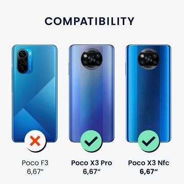 kwmobile Handyhülle Hülle für Xiaomi Poco X3 NFC / Poco X3 Pro, Hülle Silikon gummiert - Handyhülle - Handy Case Cover