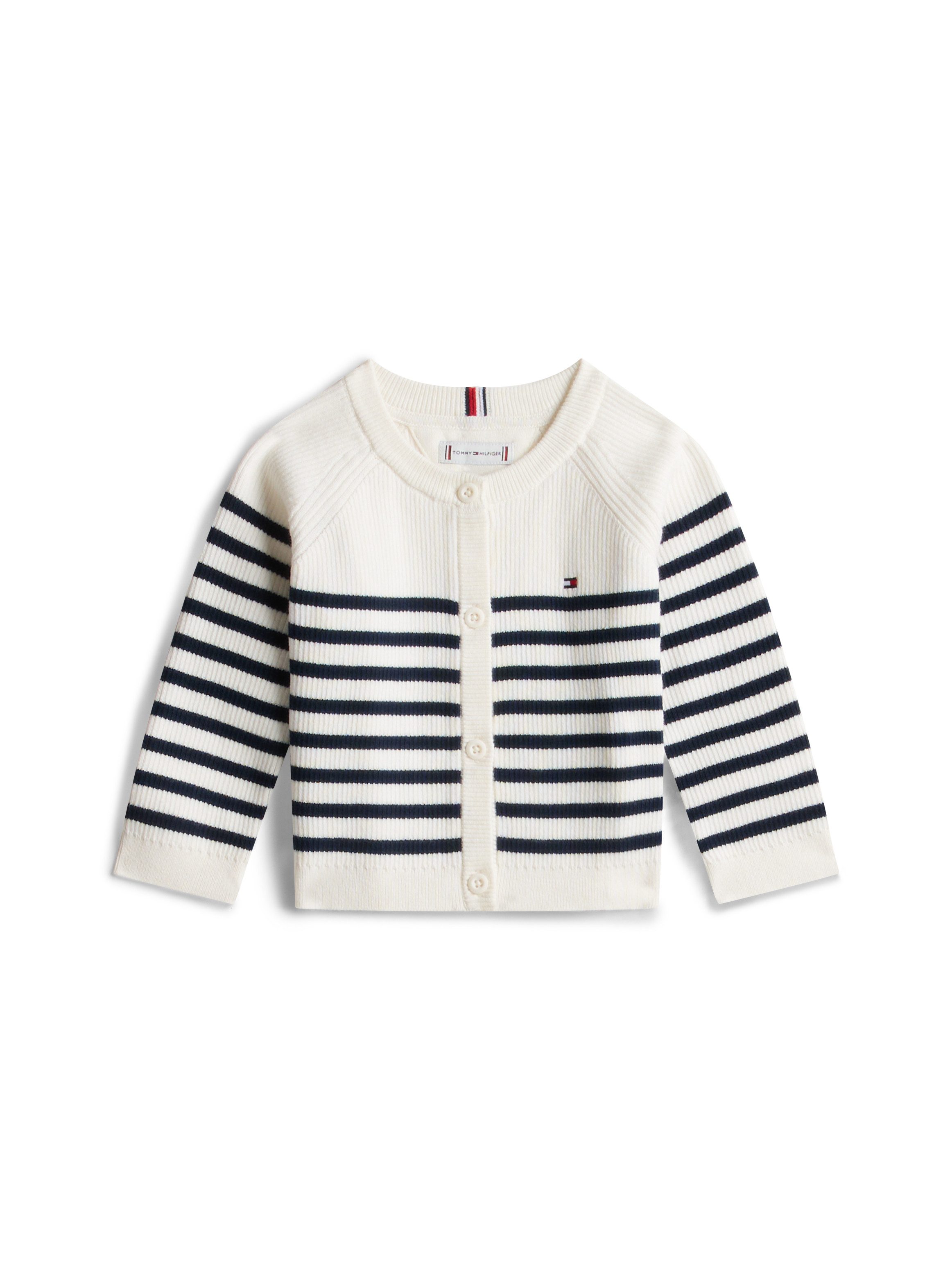 Tommy Hilfiger Strickjacke ESSENTIAL REGULAR CARDIGAN LS Regular fit, für Babys