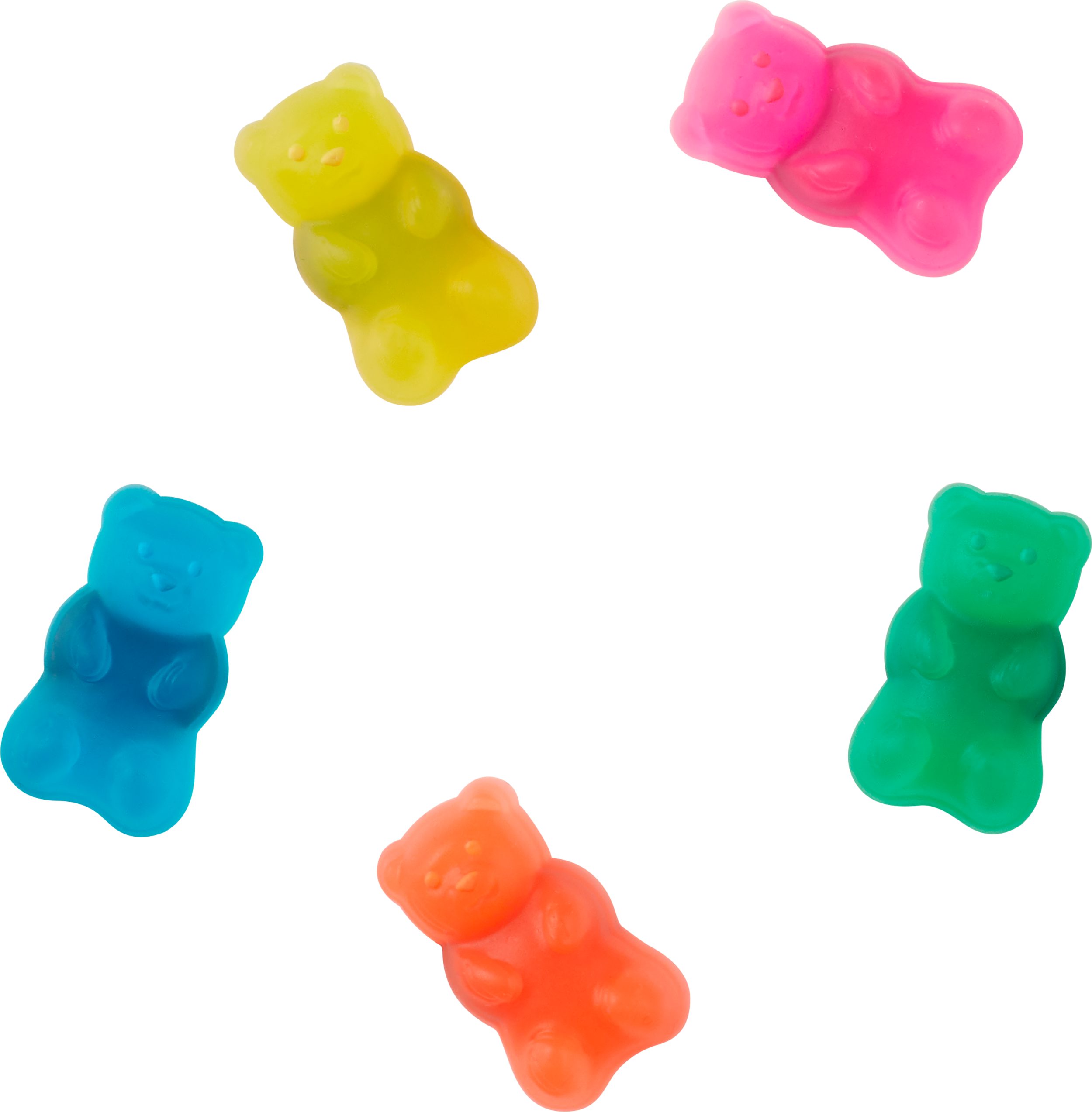 Gummibären - - Set 5er Bear Candy Charm Crocs - Schuhanstecker (5-tlg) Jibbitz