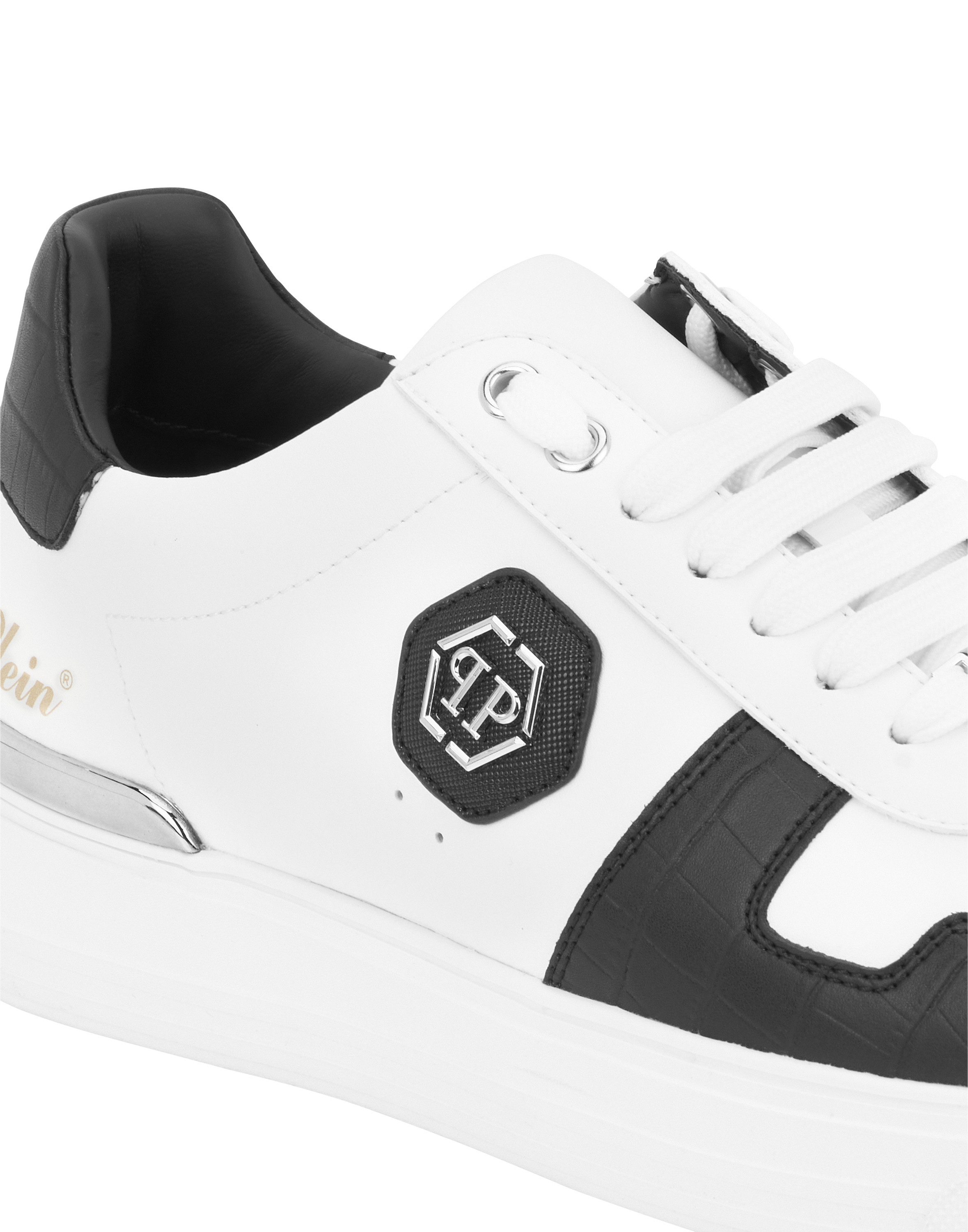 PHILIPP PLEIN Cocco Crocco Geprägt Sneaker günstig online kaufen
