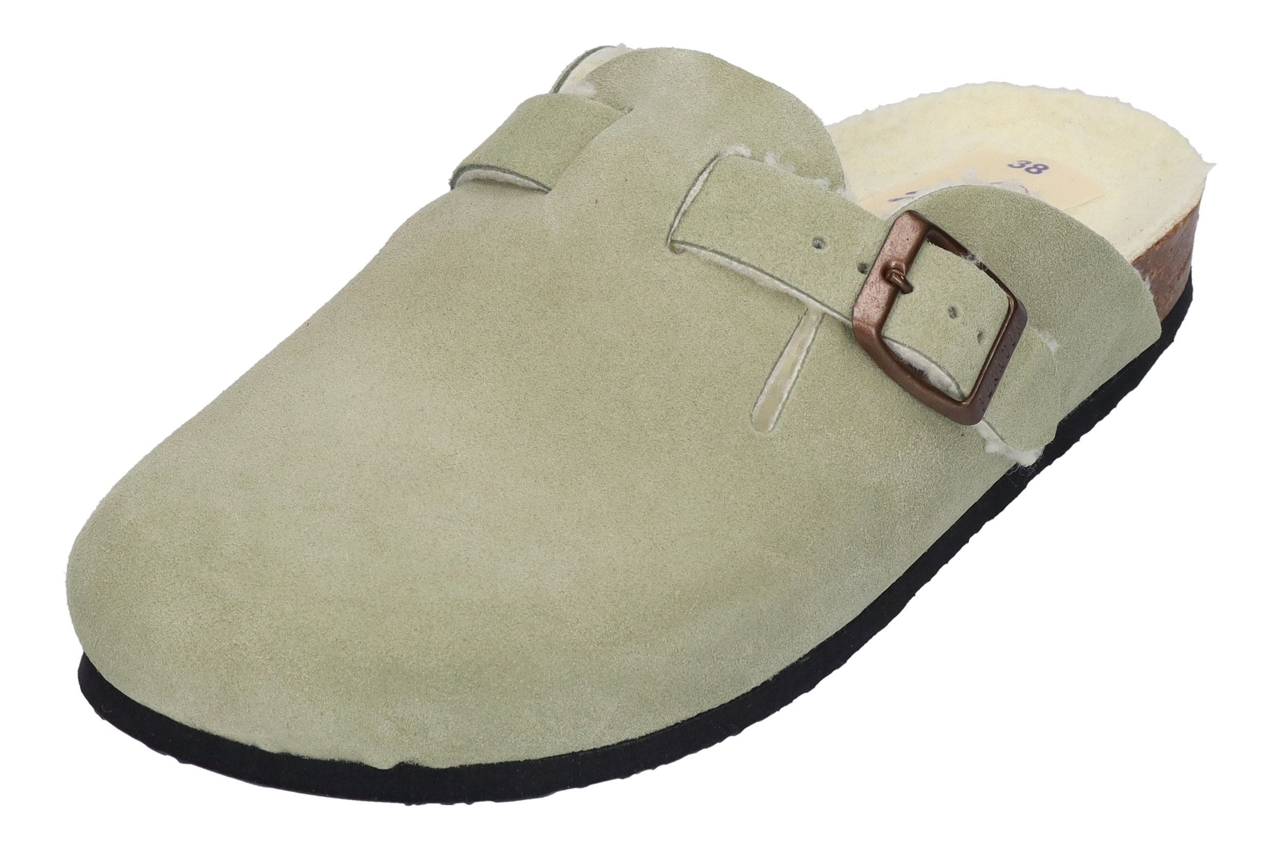 Plakton BLOGG WOOL Pantolette mint