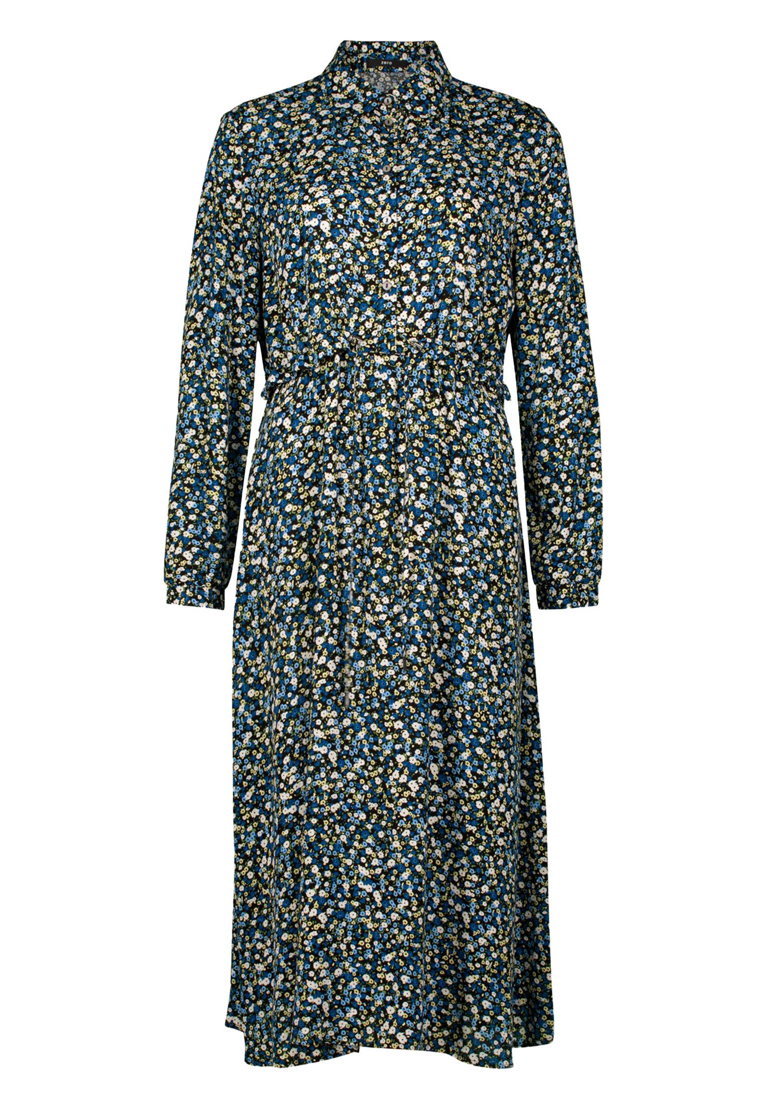 Zero Druckkleid zero Damen Crepè-Kleid mit günstig online kaufen