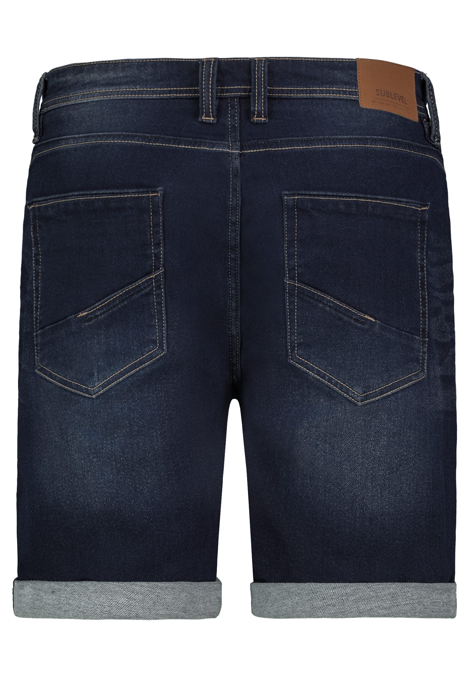 SUBLEVEL Jeansbermudas Herren Jeans Shorts kurze günstig online kaufen