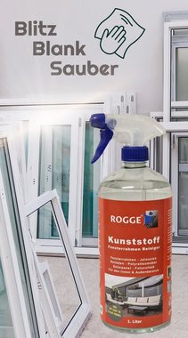 Rogge Kunststoff-Fensterrahmen 1.Liter + 5 Microfasertücher Kunststoffreiniger (6-St)
