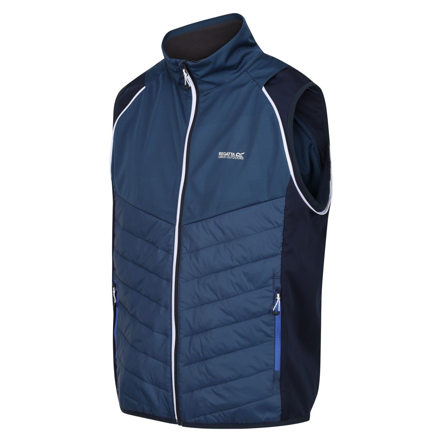 Regatta Funktionsjacke abnehmbaren Blau Softshelljacke mit Herren für Hybrid Steren Ärmeln Regatta