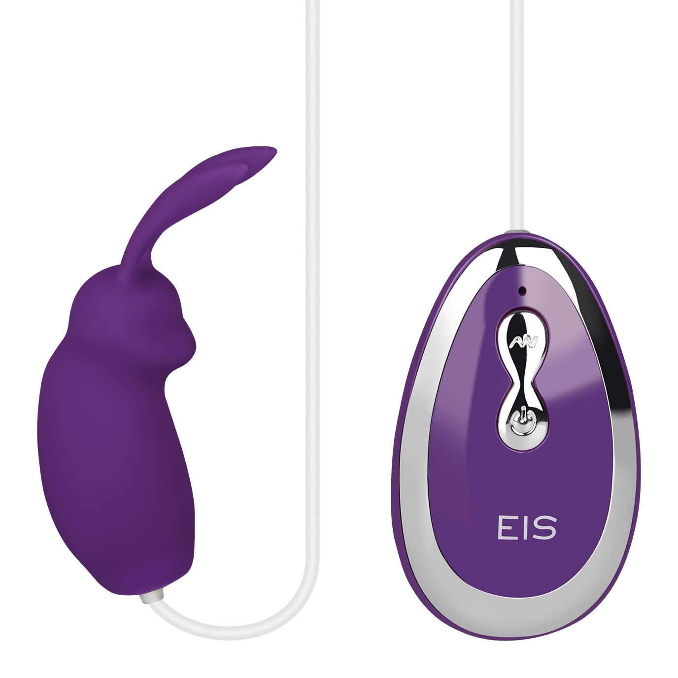 EIS Liebeskugeln ABS Bullet Kunststoff Häschen- Silikon, mit Kabelfernbedienung, cm, EIS, 9,5