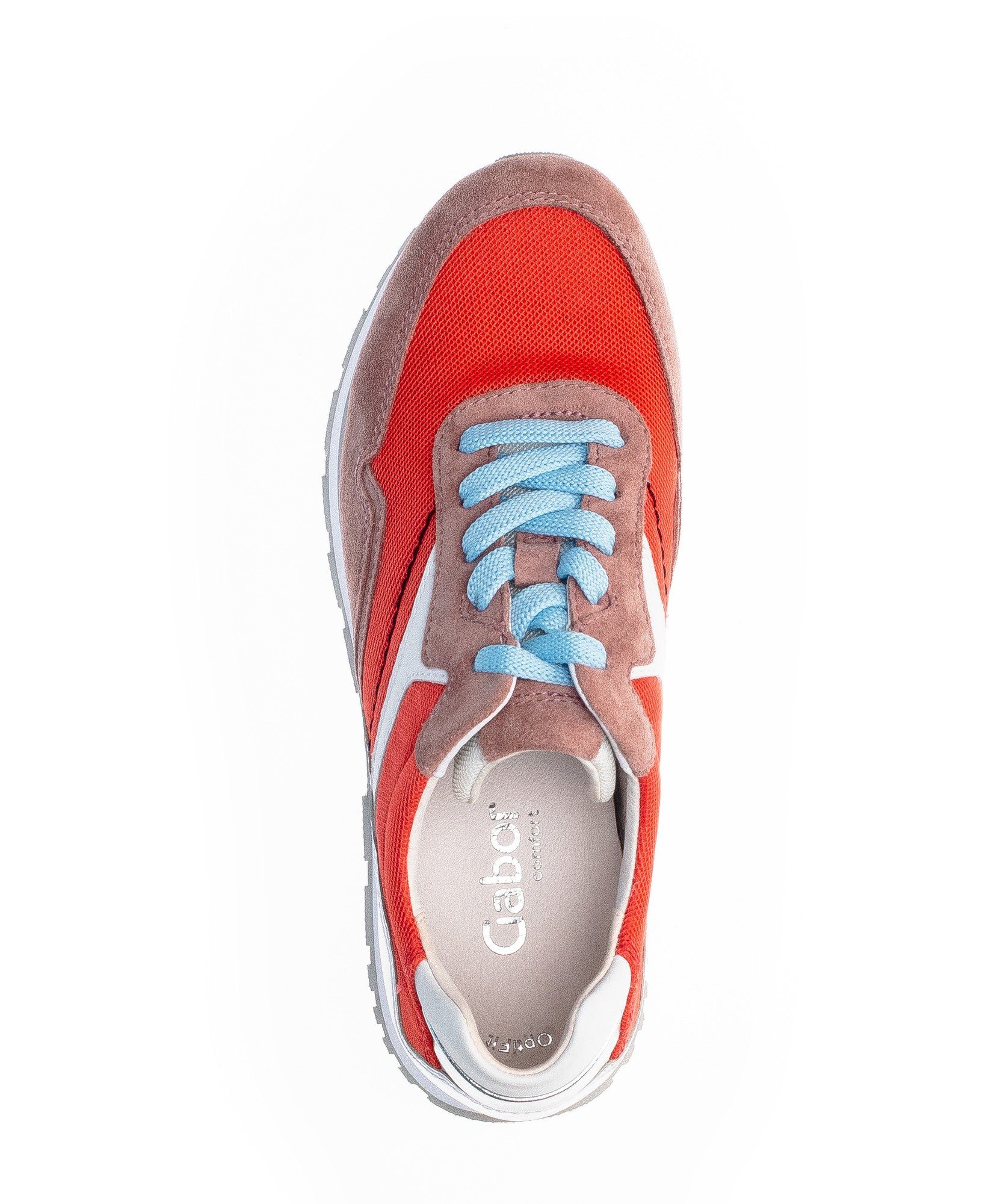 Gabor / rot 63) kombi Sneaker (coral/hummer/sky