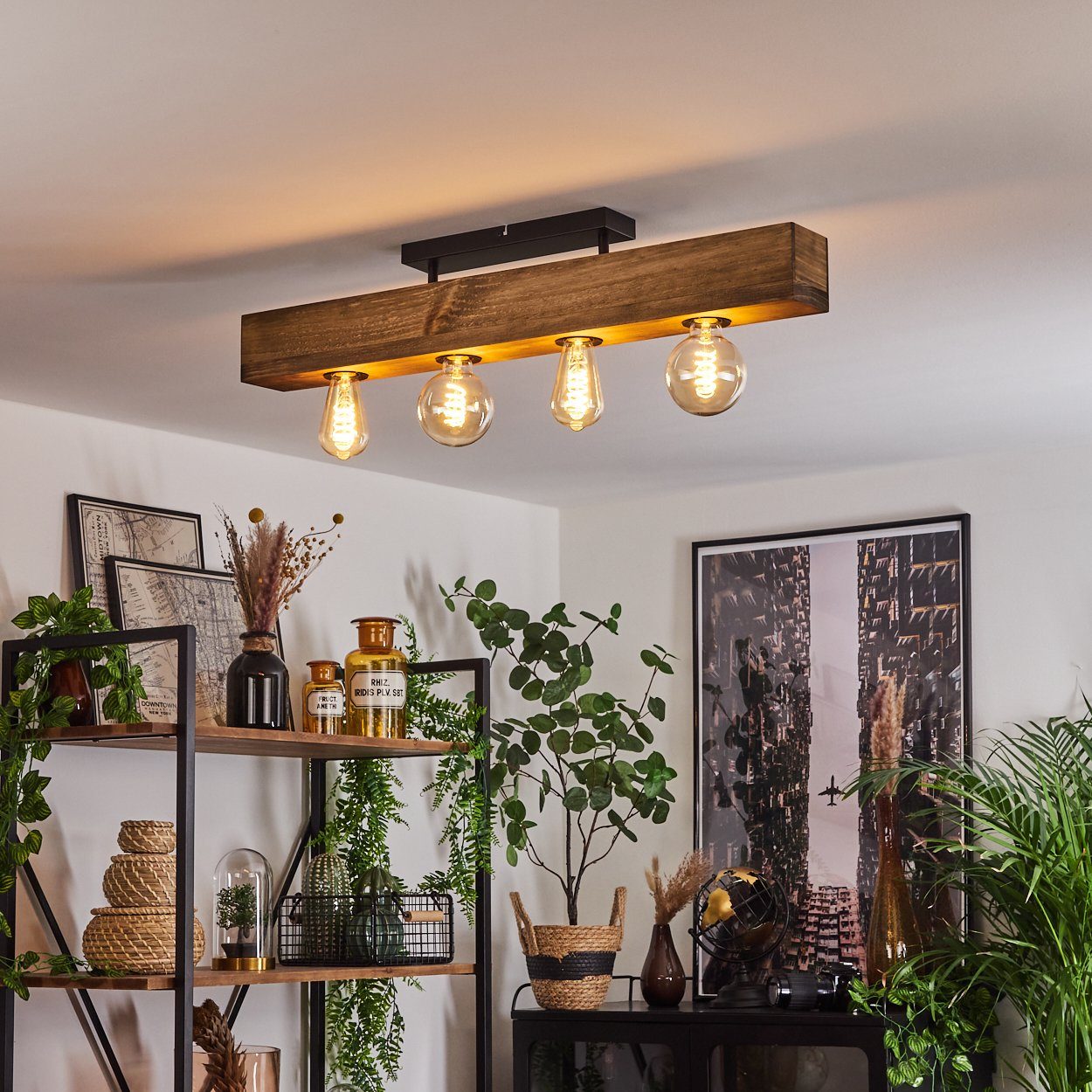 hofstein Deckenleuchte »Crova« längliche Deckenlampe aus günstig online kaufen