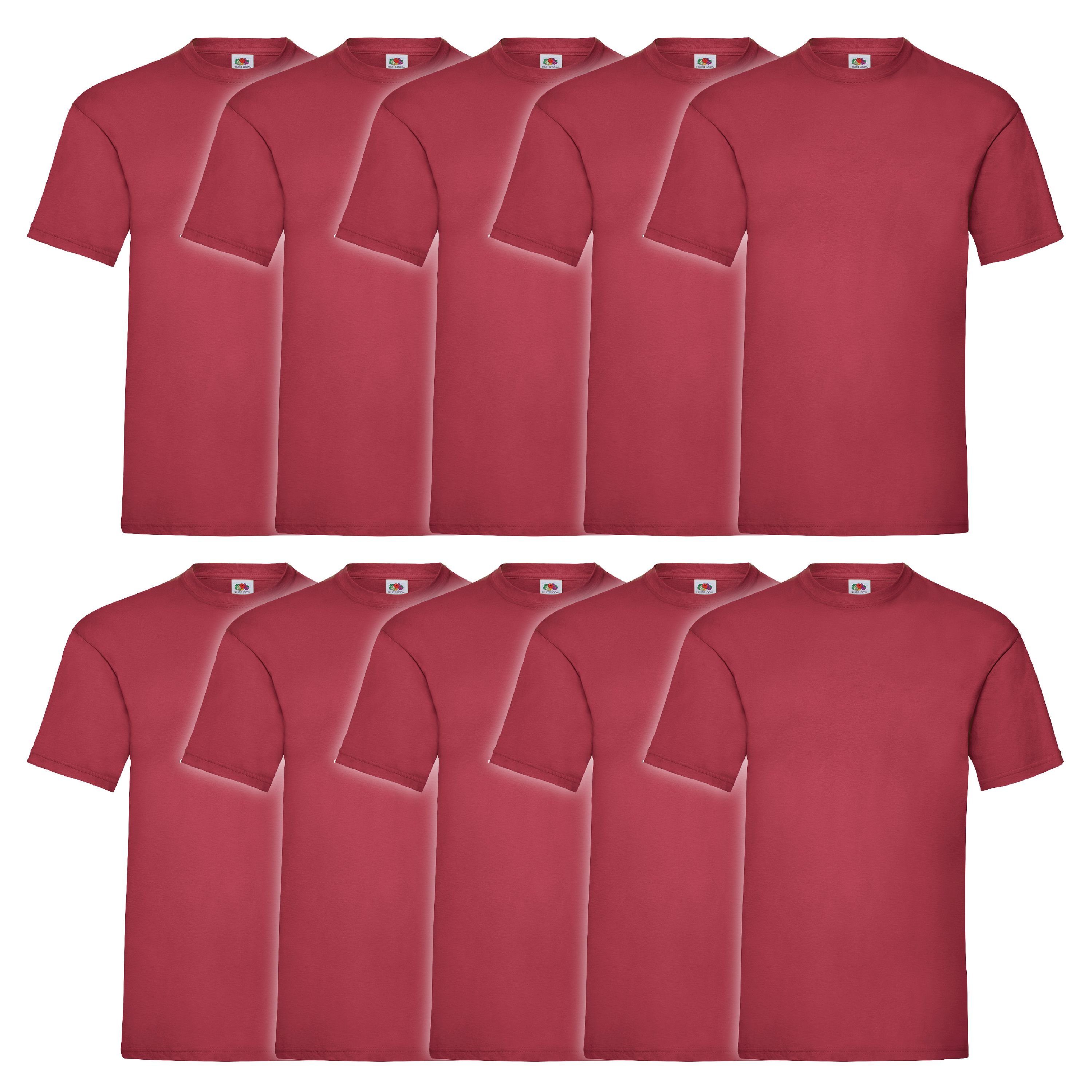 Fruit of the Loom Rundhalsshirt Fruit of the Loom Valueweight T 10er Pack günstig online kaufen