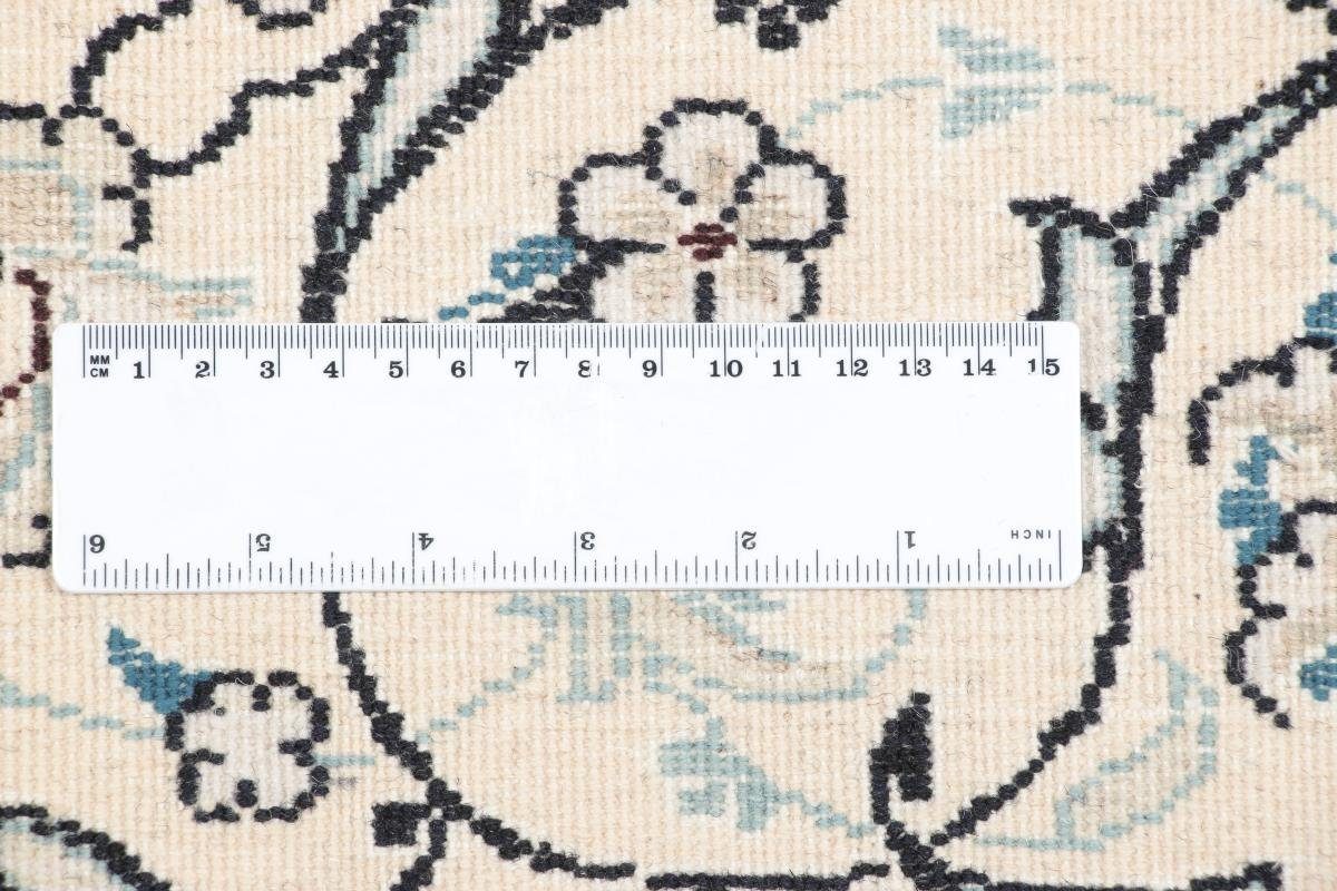 Orientteppich Nain 204x246 Handgeknüpfter Nain Höhe: mm / Trading, 12 rechteckig, Orientteppich Perserteppich