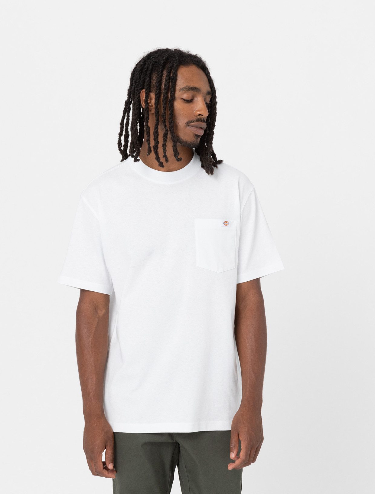 Dickies T-Shirt Dickies Workwear T-Shirt LURAY POCKET TEE SS WHITE