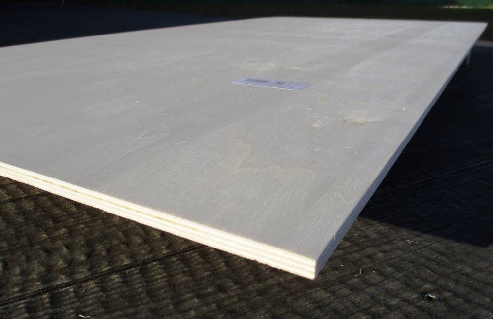 Trend Line Schneide- und Abdeckplatte Sperrholzplatte Pappel 120 x 60 cm, 10 mm, Holz
