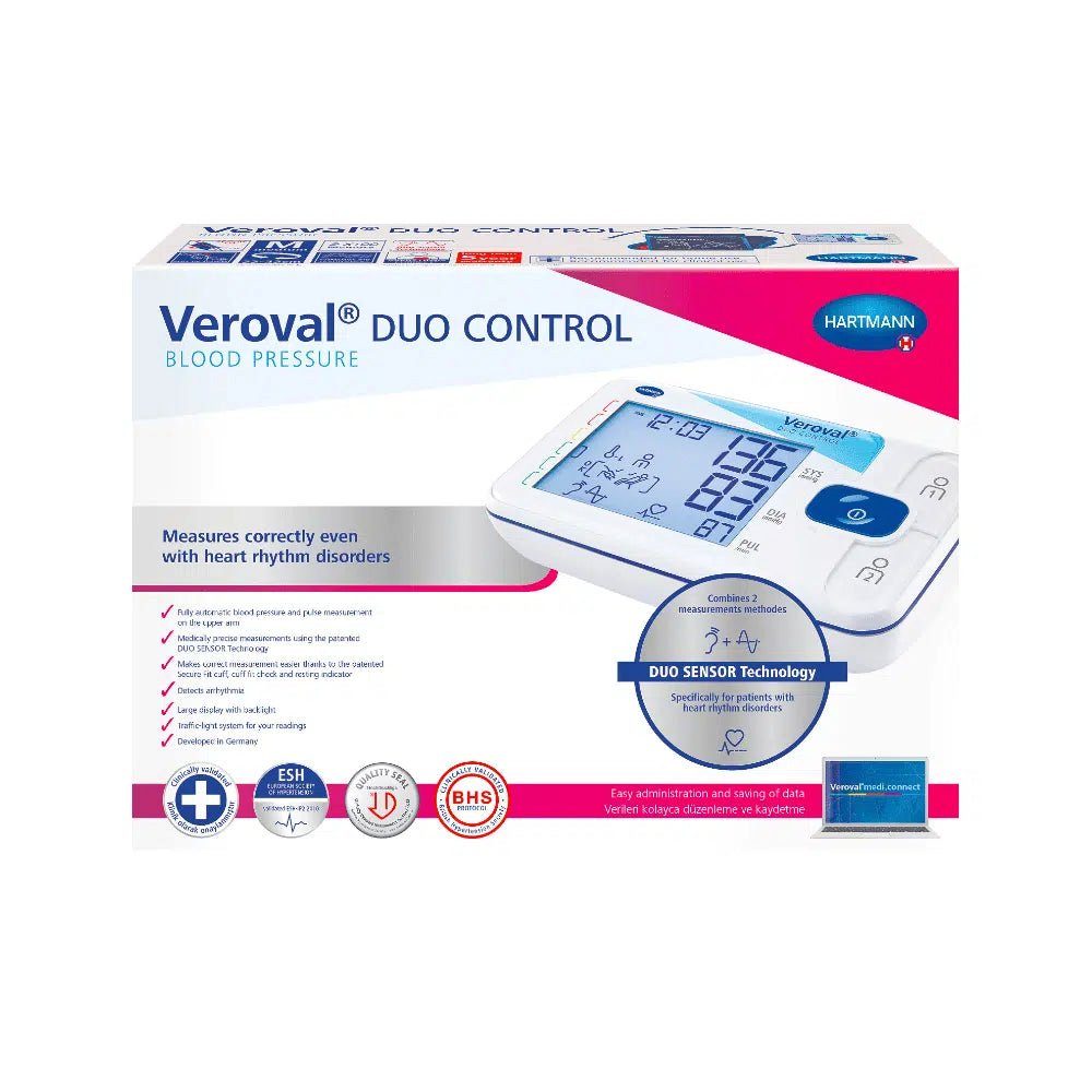 PAUL HARTMANN AG Blutdruckmessgerät Hartmann Veroval® Duo Controll Blutdruckmessgerät