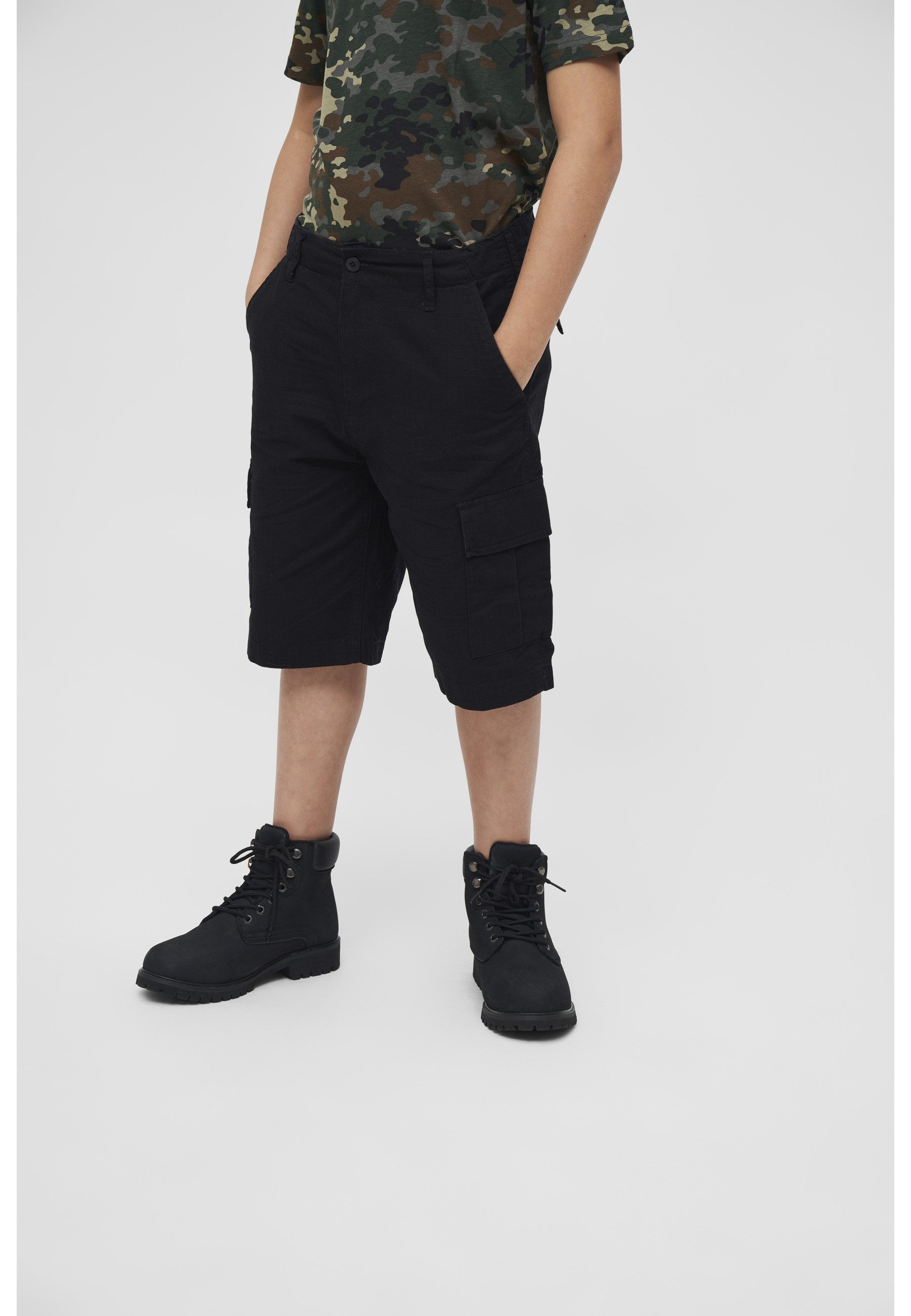 Brandit Stoffhose Brandit Herren Kids BDU Ripstop Shorts (1-tlg)