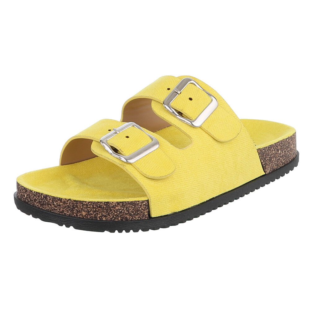 Ital-Design Damen Komfort Sandale mit Schnallen für Freizeit und Alltag Pan günstig online kaufen