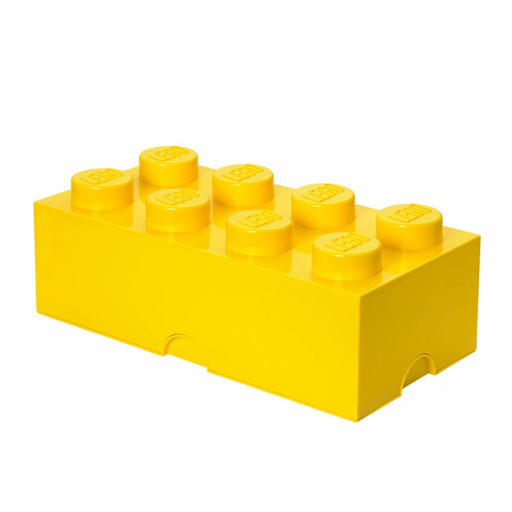 NHG Aufbewahrungsbox LEGO Storage Brick 8 - Yellow