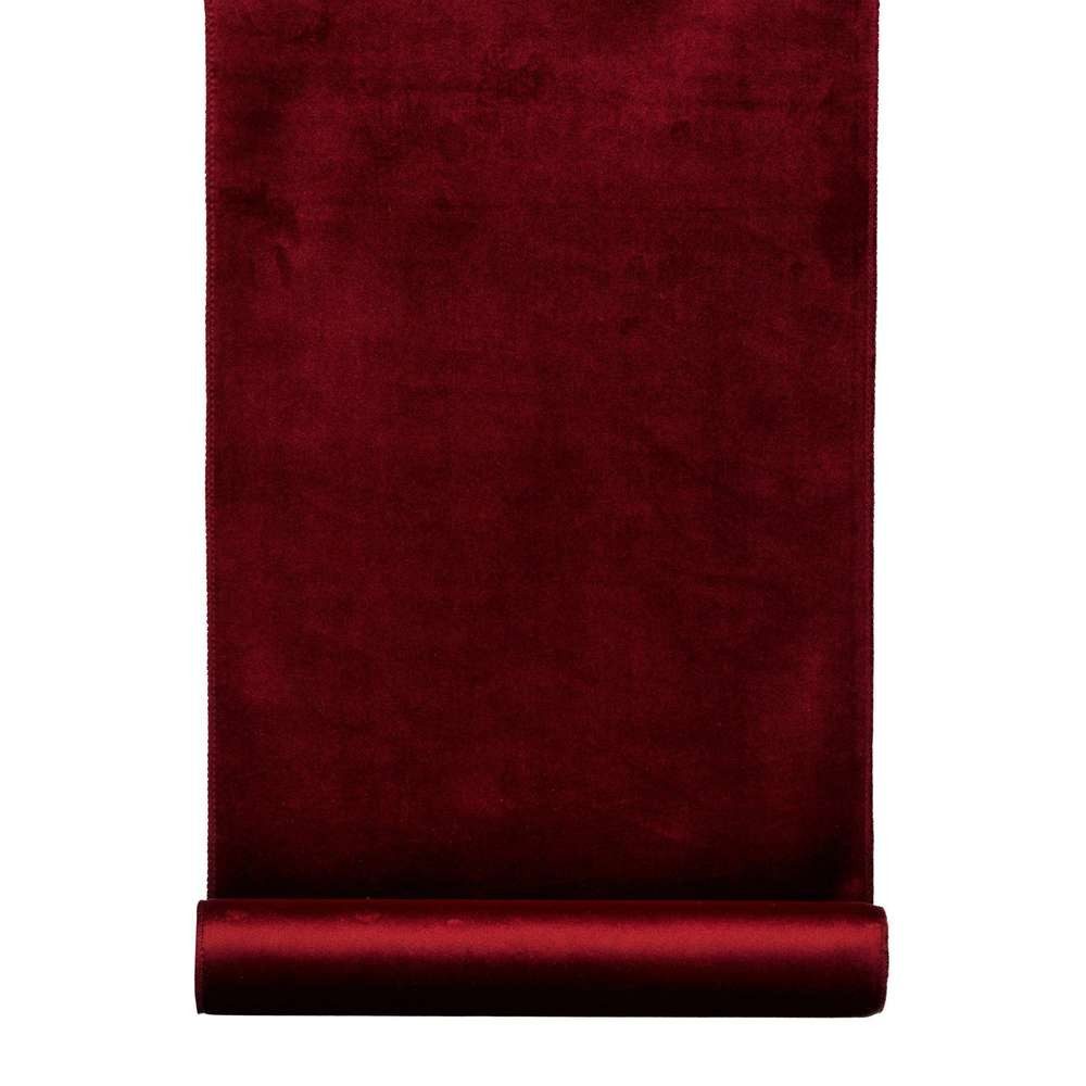 Gasper Tischläufer 1 Rolle SAMT Dekostoff. Tischläufer, Tischband 35cm/1,8m günstig online kaufen