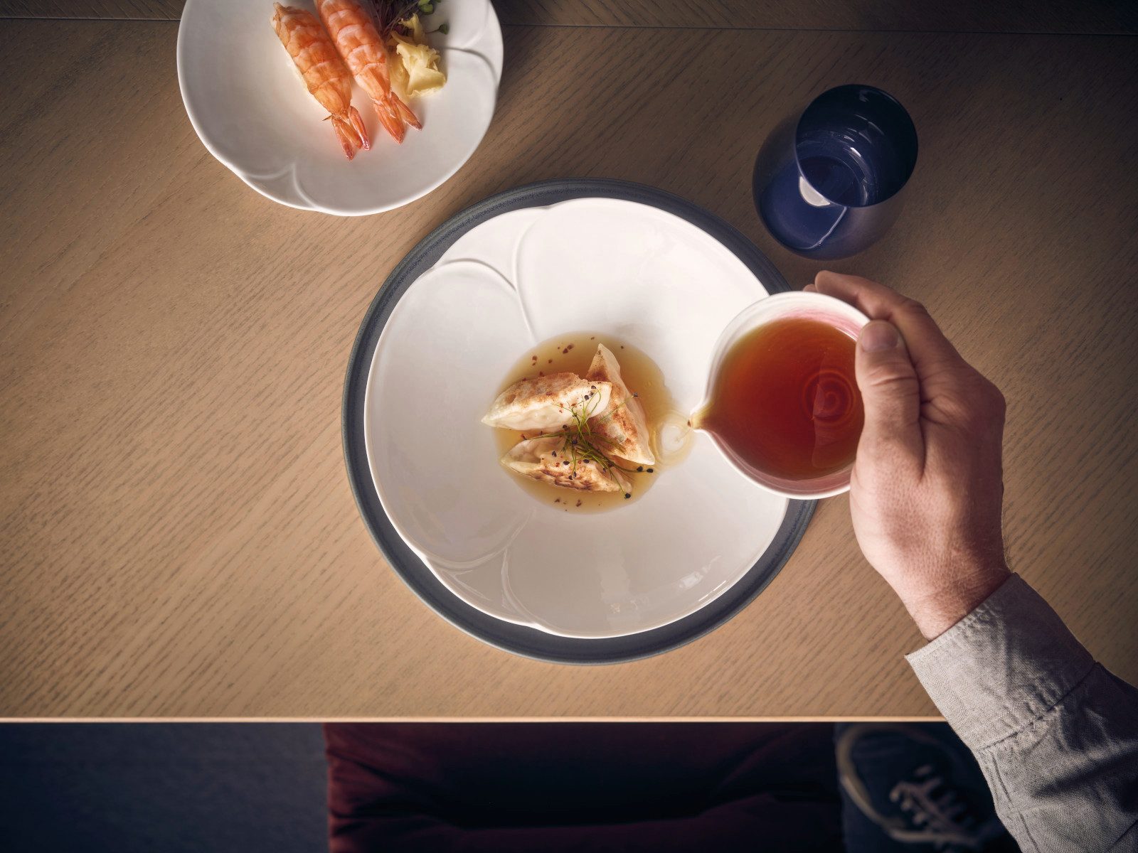 Rosenthal Frühstücksteller Bloom Snow Teller flach 18cm