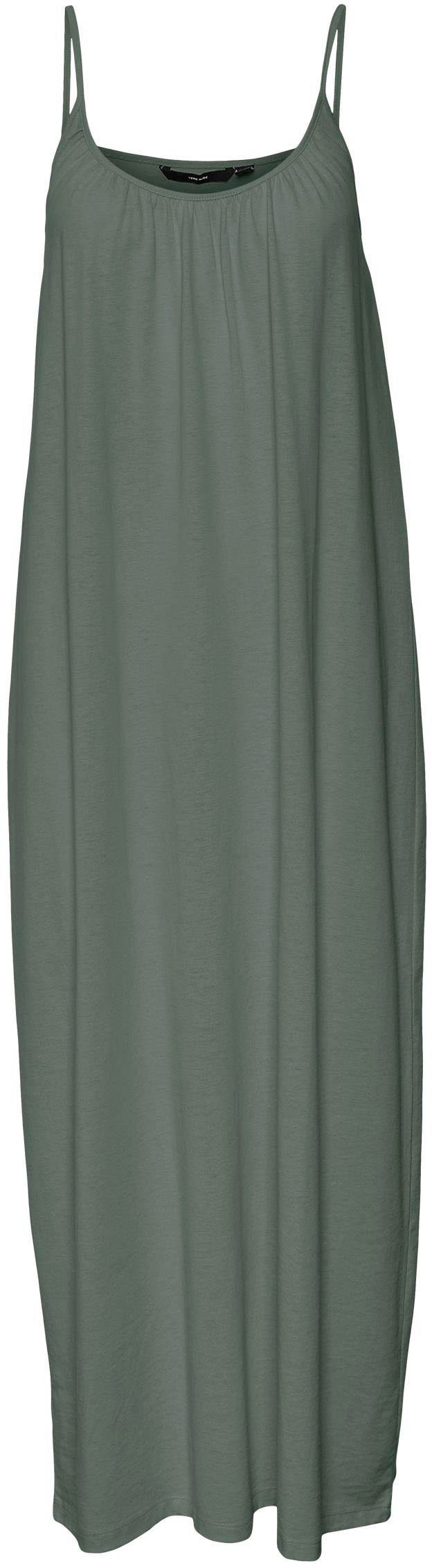 Vero Moda Maxikleid VMLUNA SINGLET ANKLE DRESS NOOS Baumwollmischung, regular fit