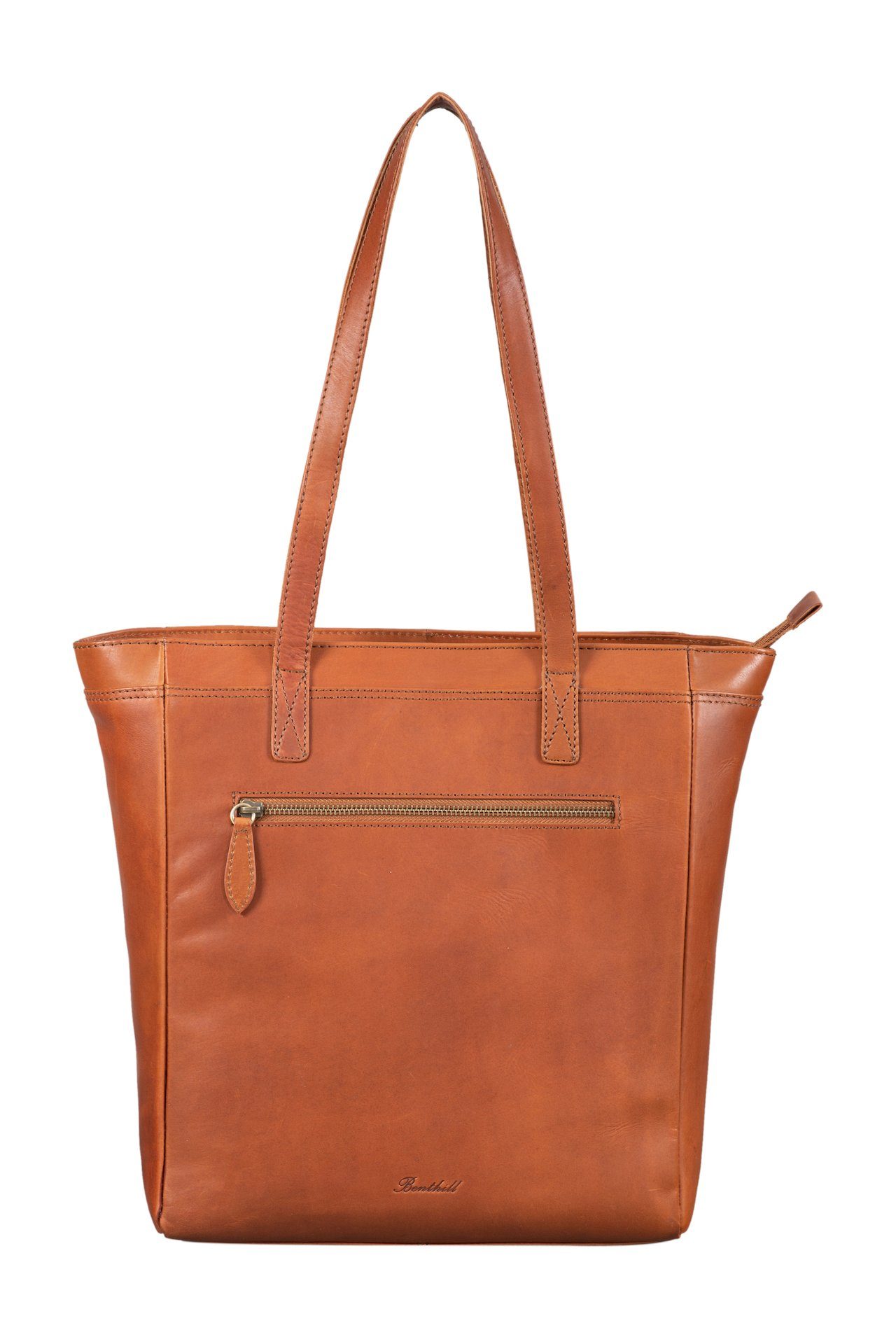 Benthill Shopper Damen Echt Leder Handtasche günstig online kaufen