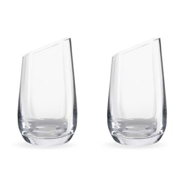 Wertmann Living Glas Wertmann-living 2er Set Gläser Longdrink - besondere Form mit schrägem Rand