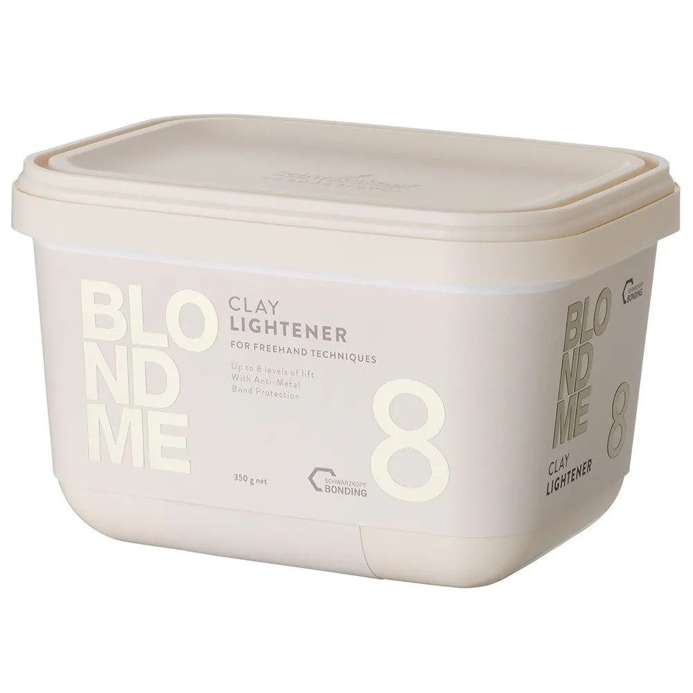 Schwarzkopf Professional Haarkur Blondme Bond CLAY Lightener 8 Aufheller 350g