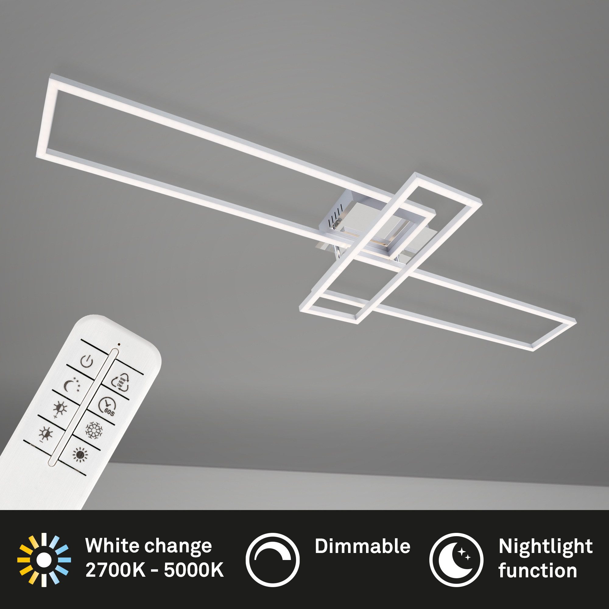 Briloner Leuchten Deckenleuchte LED Deckenlampe CCT günstig online kaufen